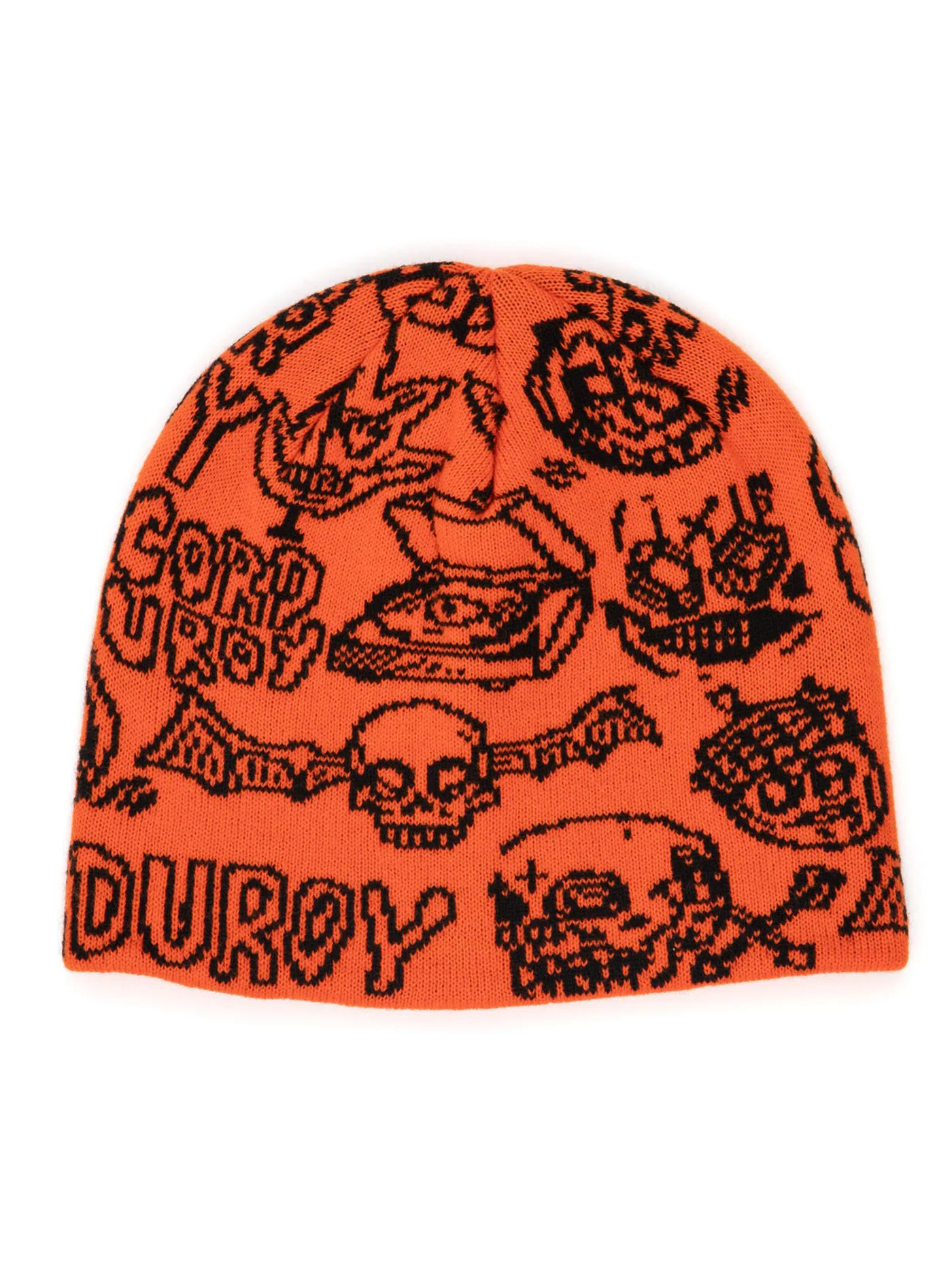 Fos Reversible Skully Beanie
