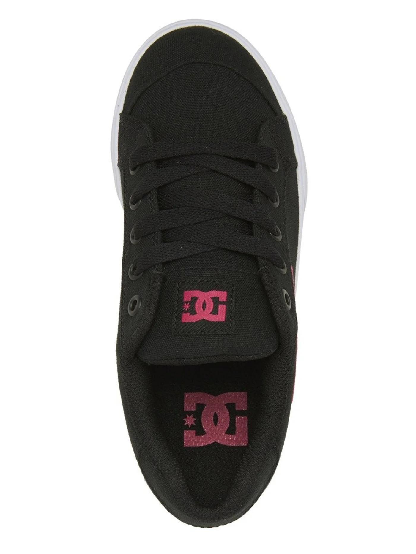 Chelsea Black/Pink Stencil Shoes (Kids) - Image 4