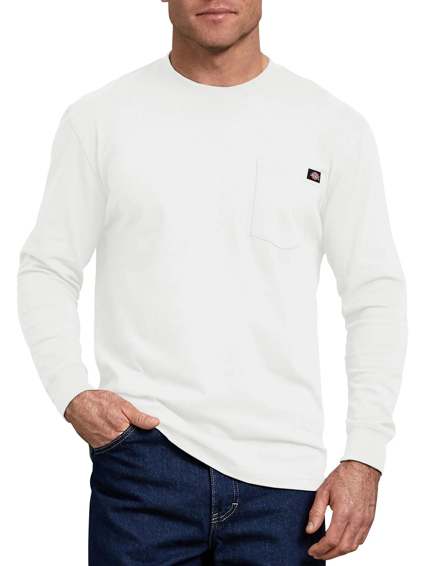 Heavyweight Pocket Long Sleeve T-Shirt - Image 9