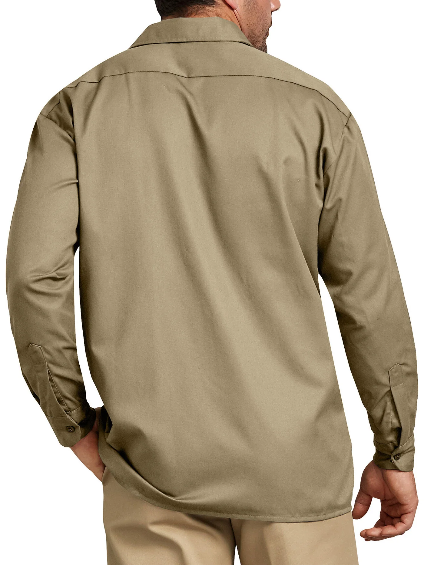 Twill Work Long Sleeve Buttondown Shirt - Image 12