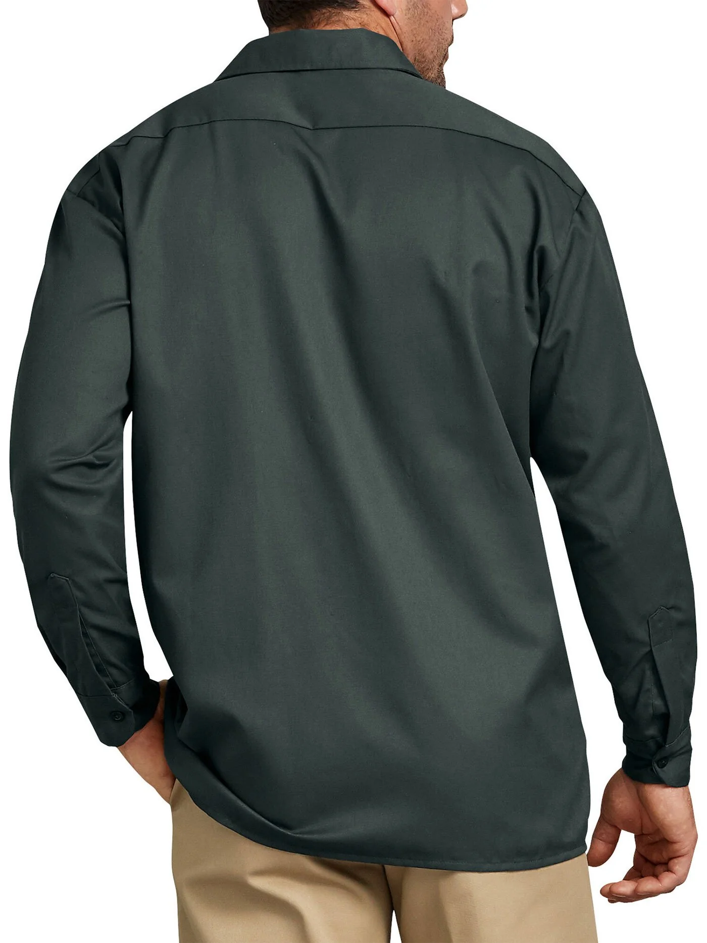 Twill Work Long Sleeve Buttondown Shirt - Image 2