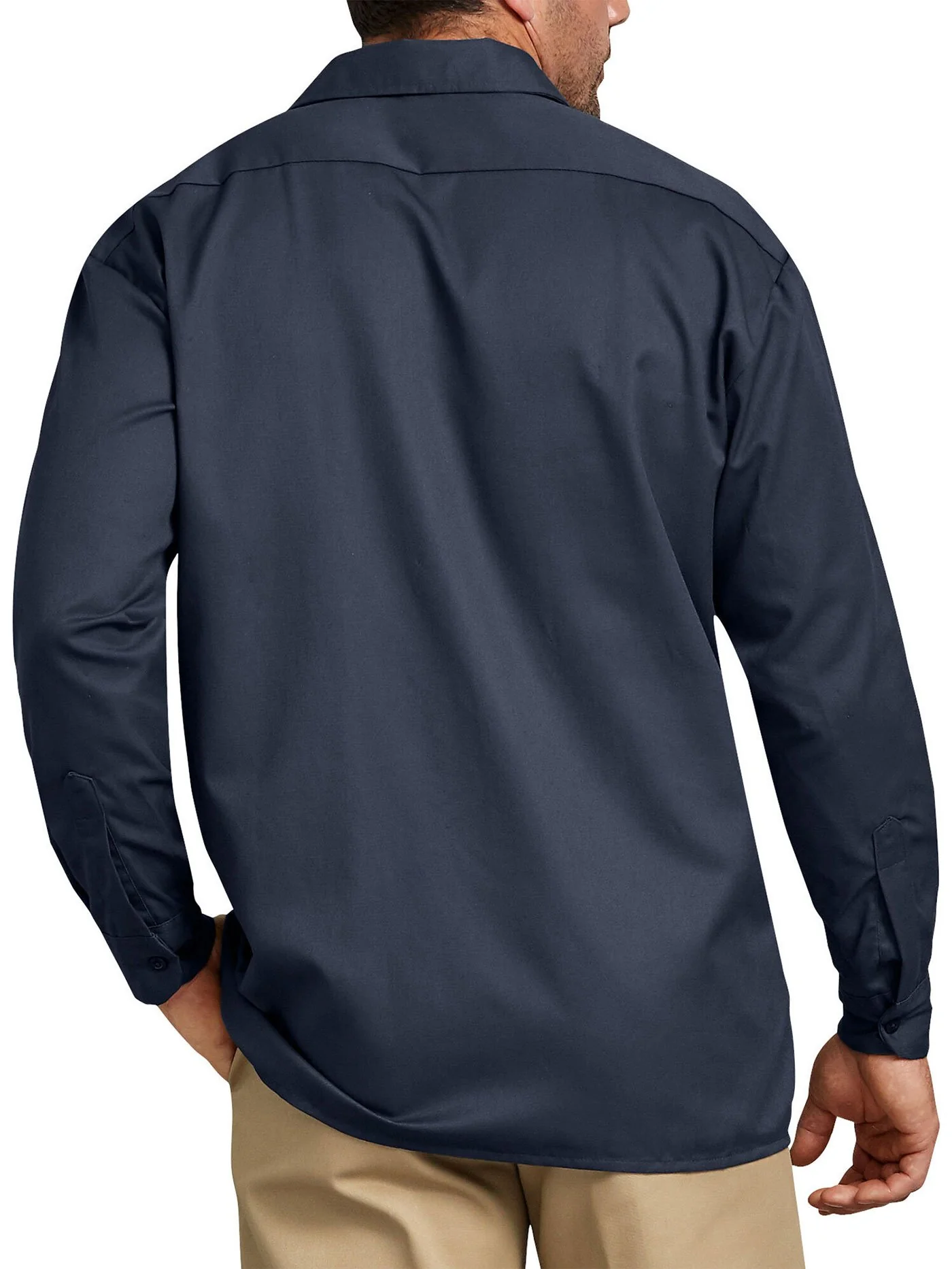 Twill Work Long Sleeve Buttondown Shirt - Image 4