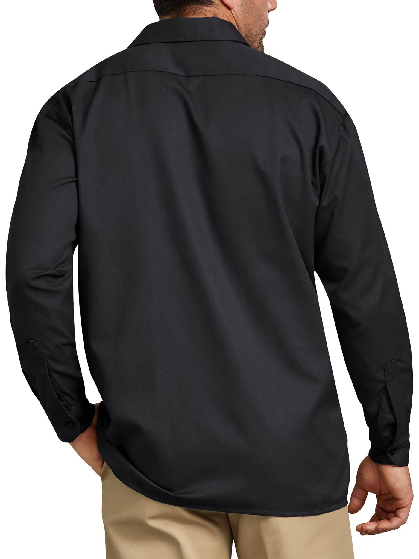 Twill Work Long Sleeve Buttondown Shirt - Image 8