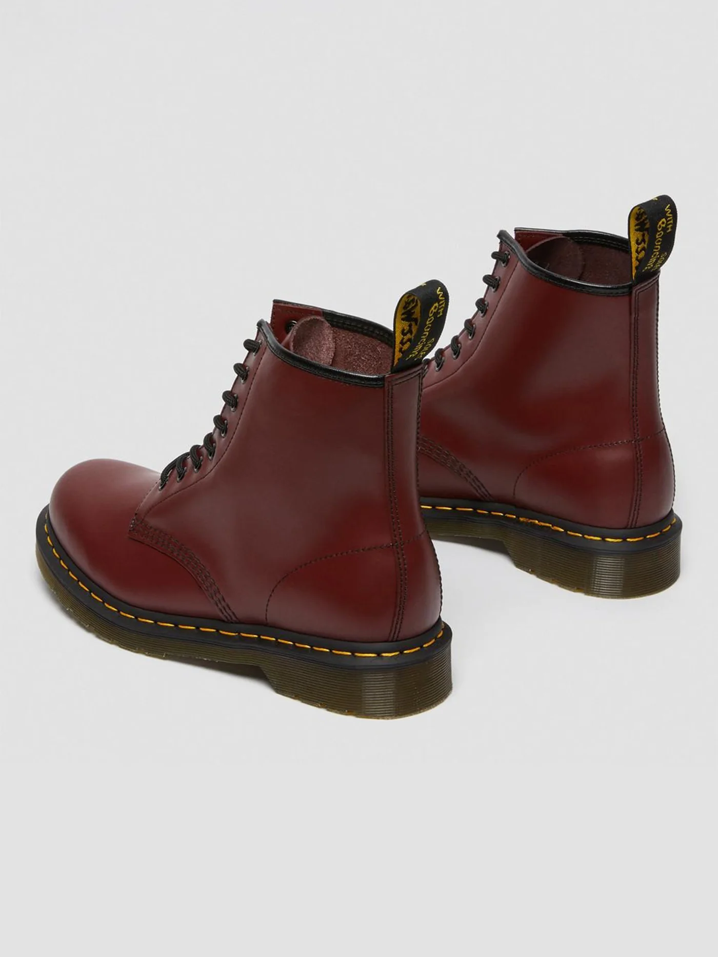 1460 Smoothe Cherry Red Boots - Image 3