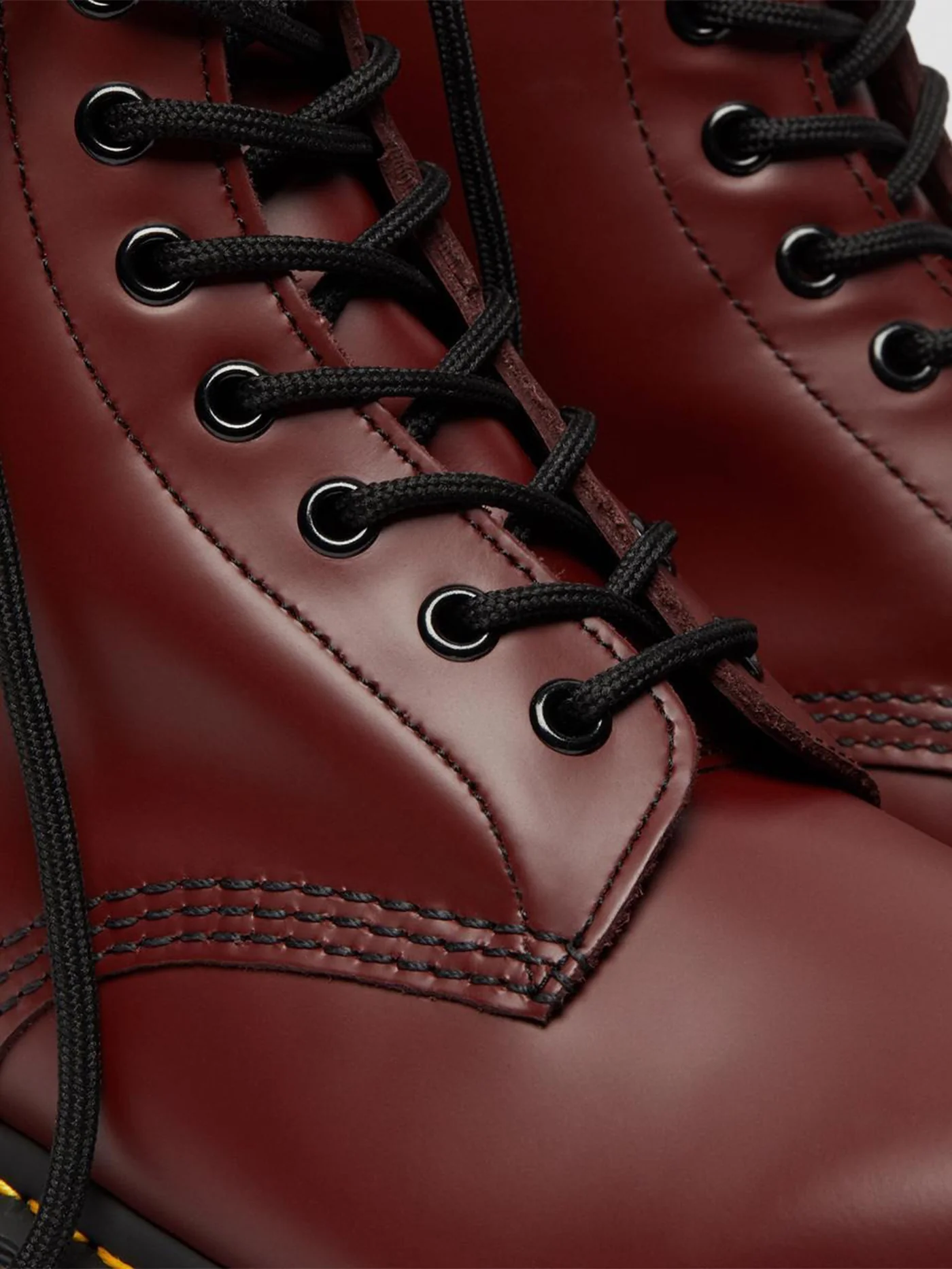 1460 Smoothe Cherry Red Boots - Image 6