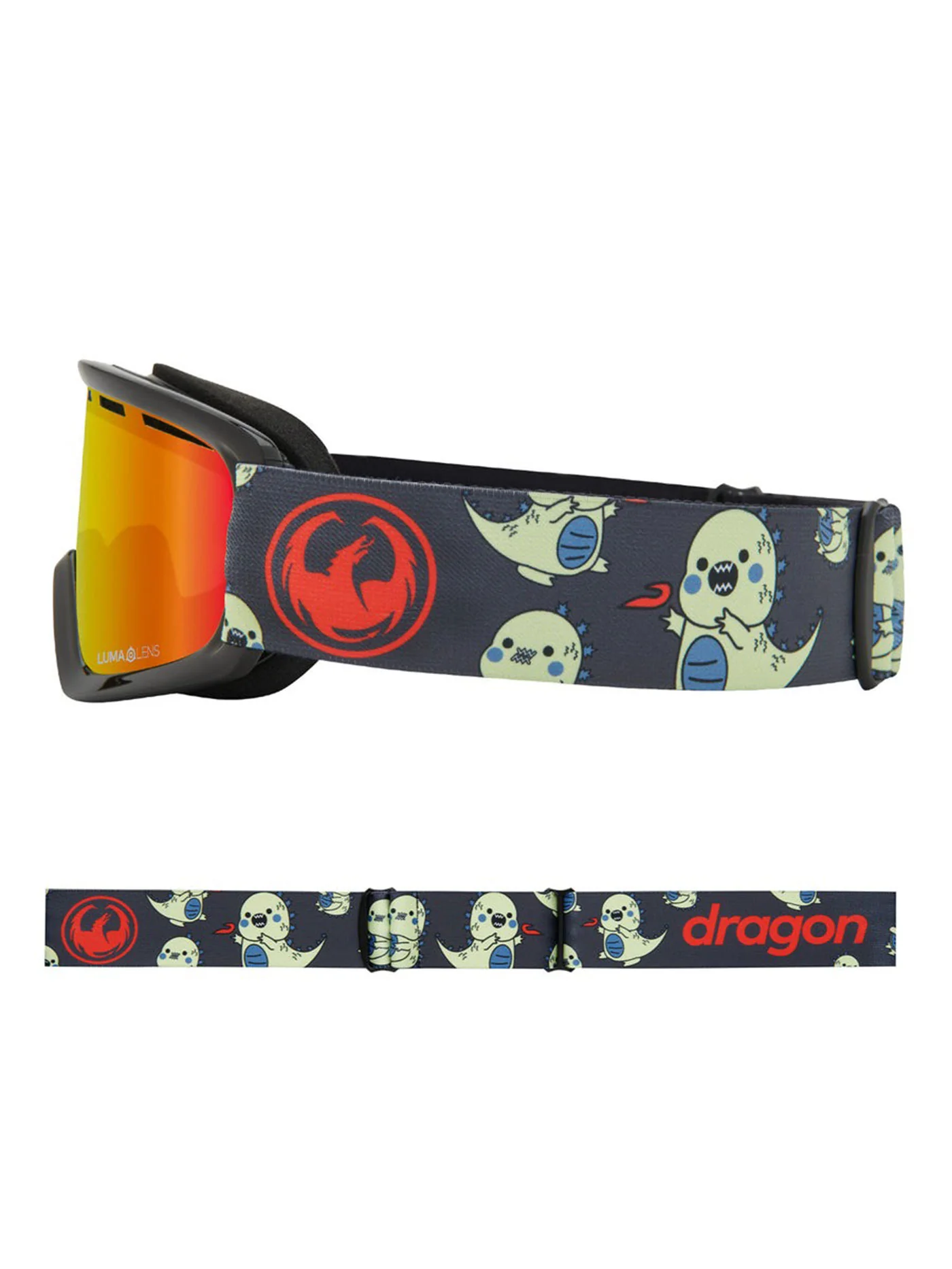 Lil D 2 Lil Kaiju/LL Red Ion Goggle (Kids) - Image 3