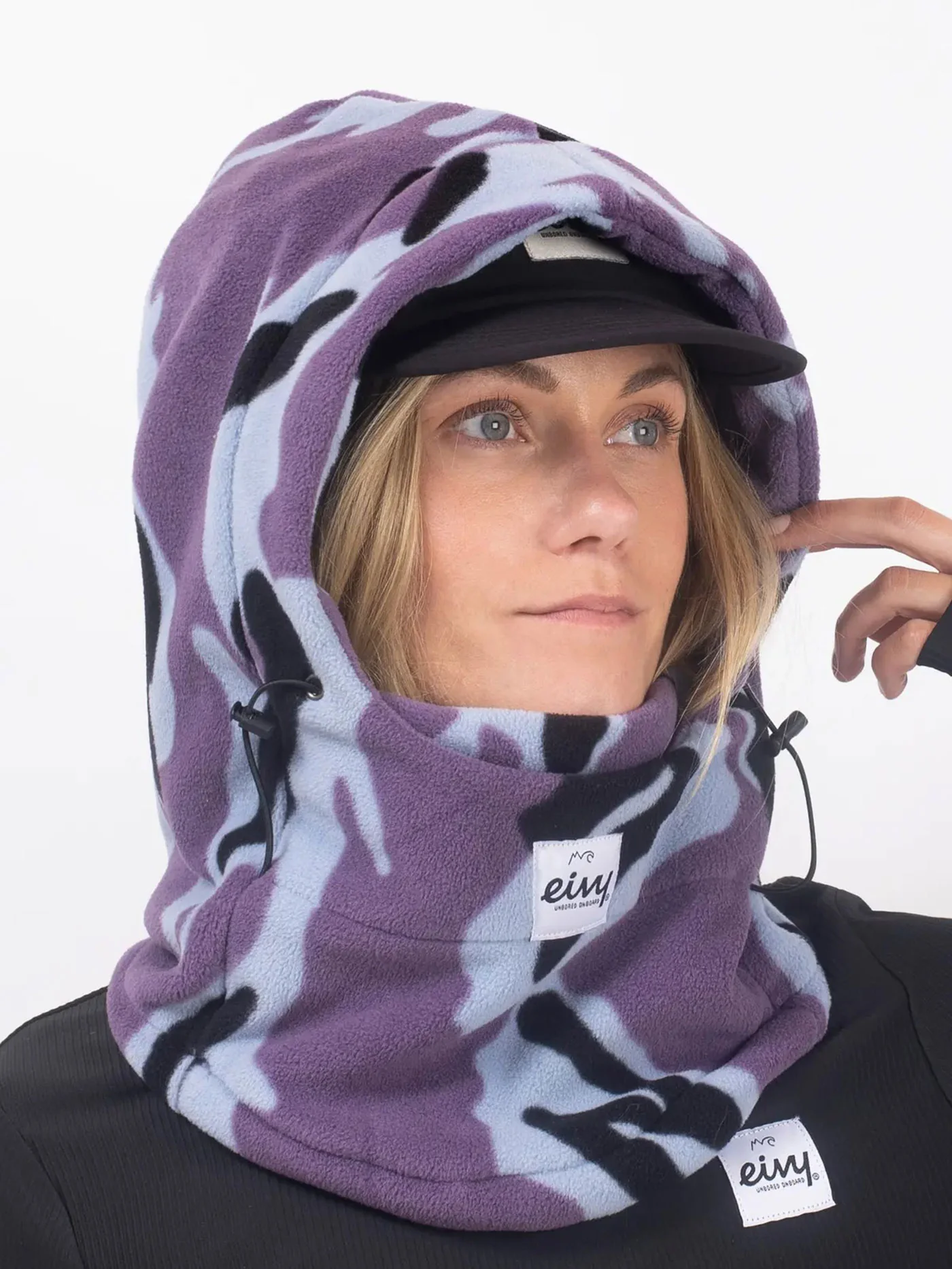 Mandy Fleece Purple Stray Balaclava (Women) - Image 2
