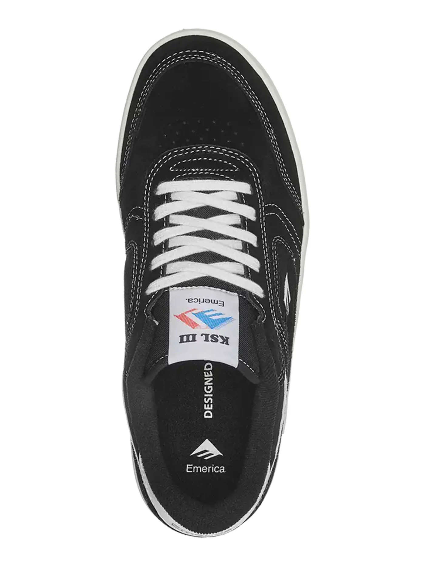 KSL III Black/White/white Shoes - Image 3