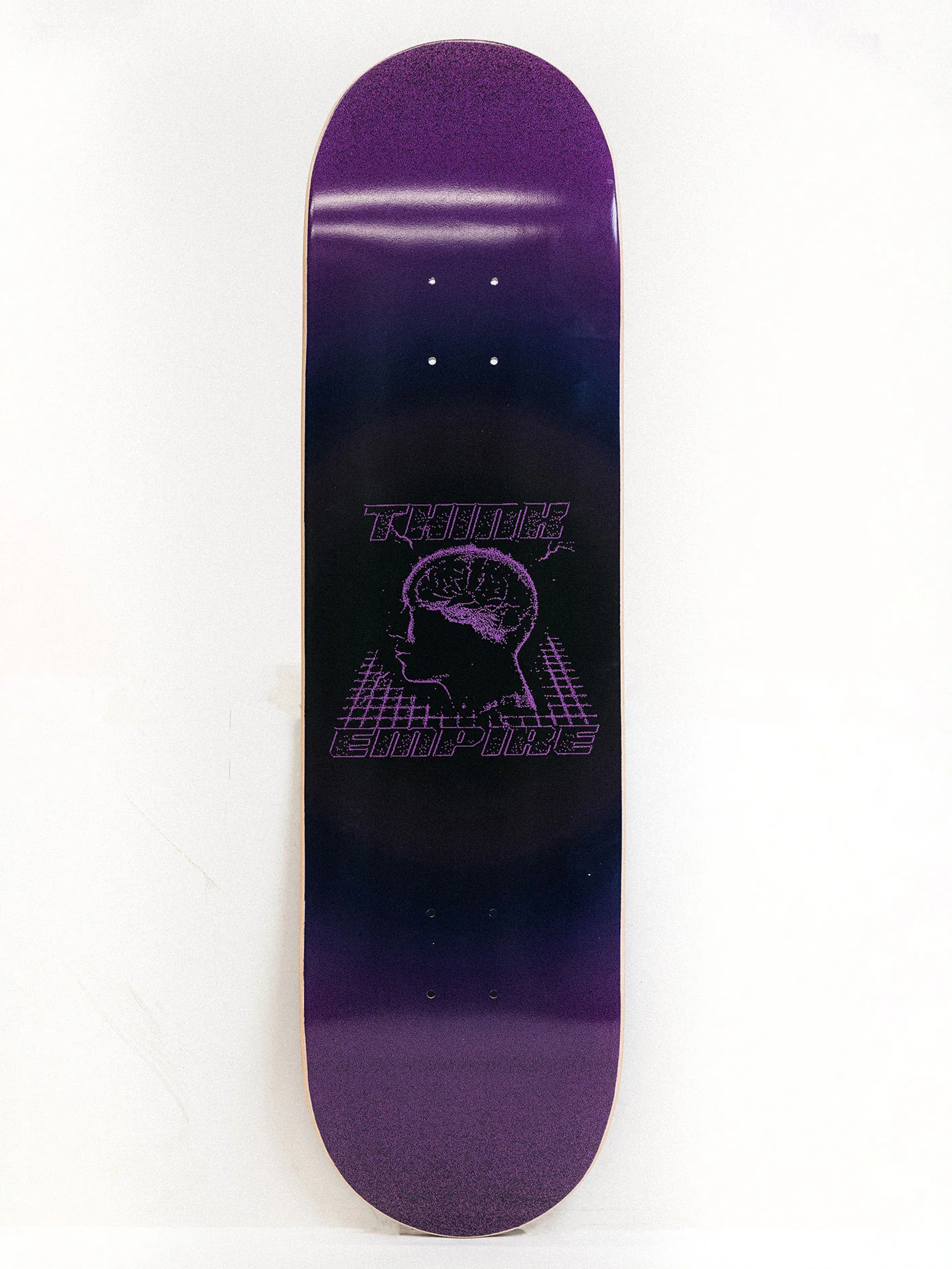 Thinking Black/Purple 7.75'' & 8.375'' Skateboard Deck