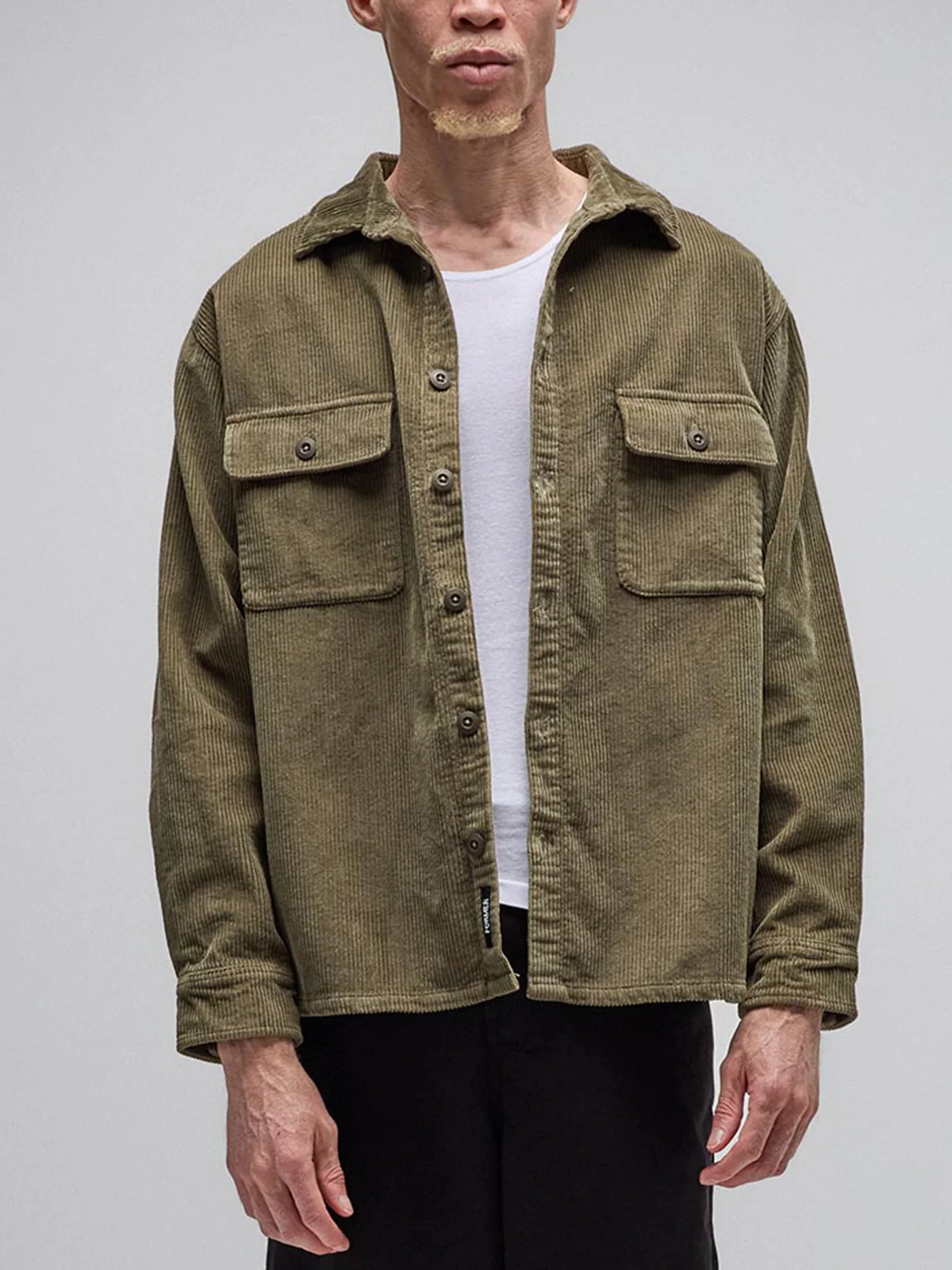 Reynolds Cord Long Sleeve Buttondown Shirt