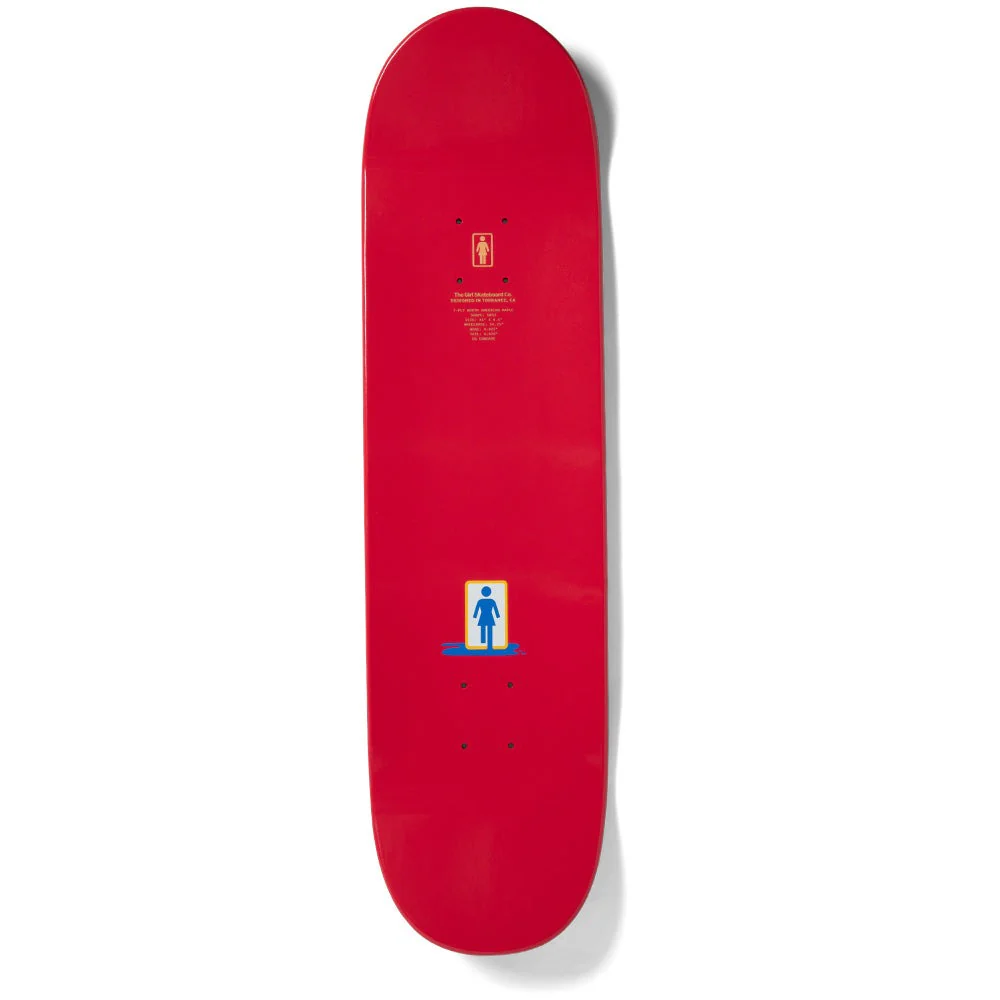 Geering Blood Bath Red 8.5'' Skateboard Deck - Image 2