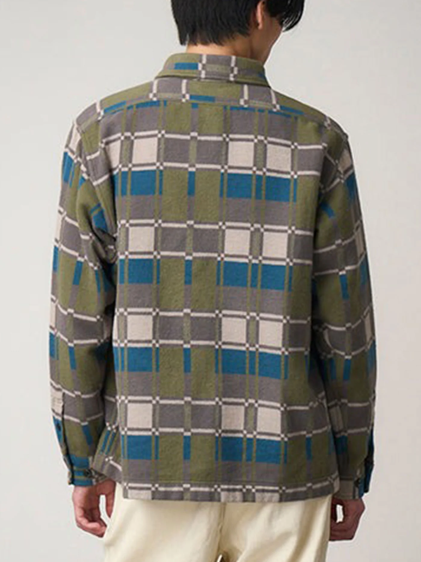 Anthony Flannel Long Sleeve Buttondonw Shirt - Image 3