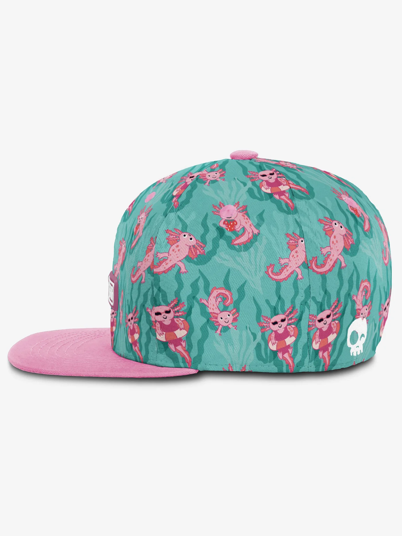 Axolotl Dip Snapback Hat (Kids 2-14) - Image 3