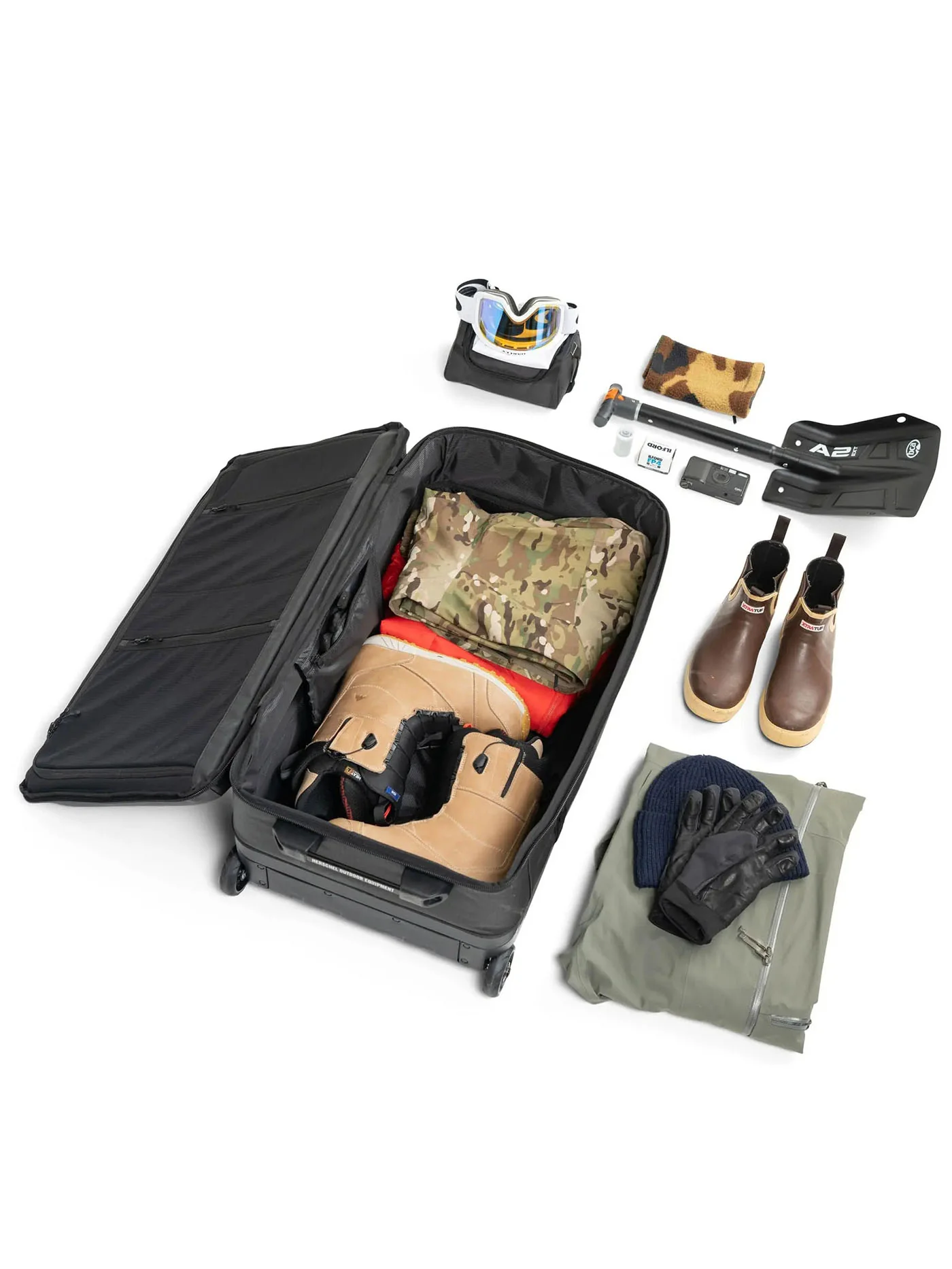 All Season Hybrid Large 96L Roller Suitcase - Image 6