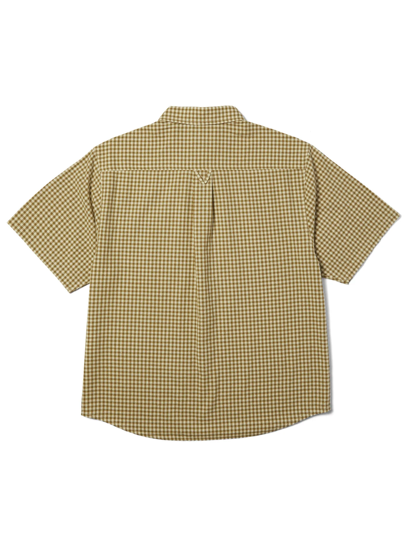 89 Micro Gingham Oxford Short Sleeve Buttondown Shirt - Image 10