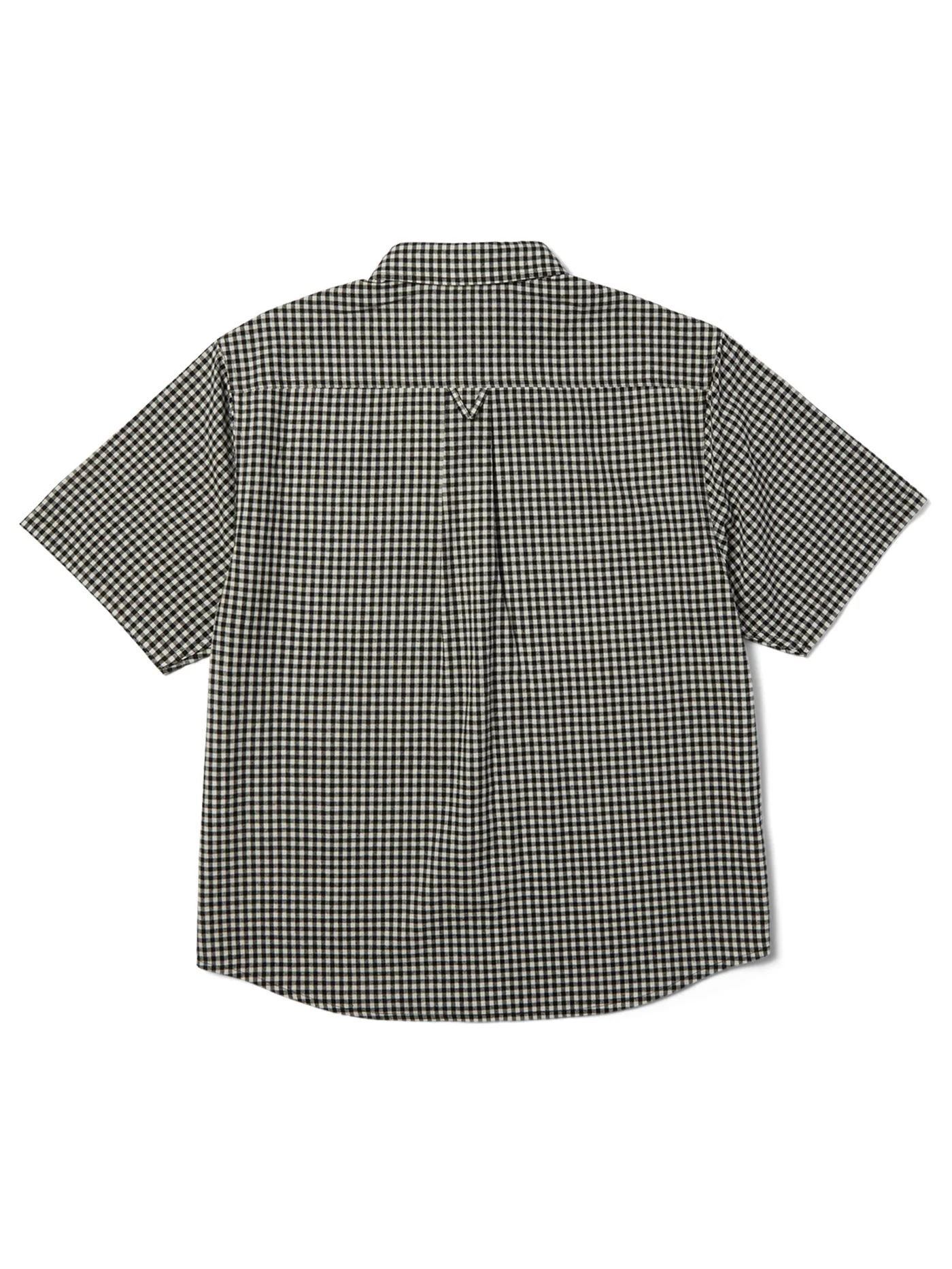 89 Micro Gingham Oxford Short Sleeve Buttondown Shirt - Image 5