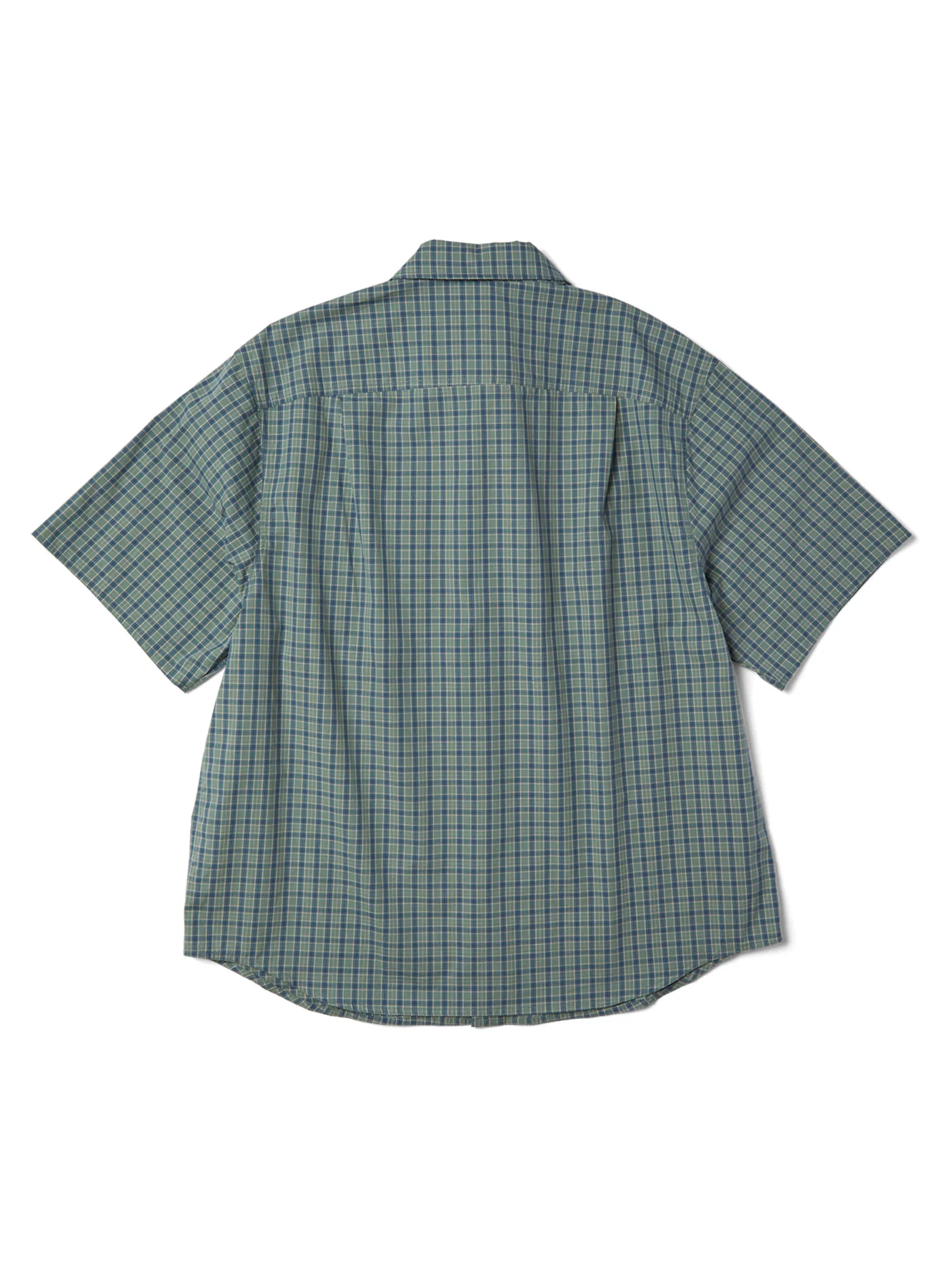 H Star Plaid Short Sleeve Buttondown Shirt - Image 5