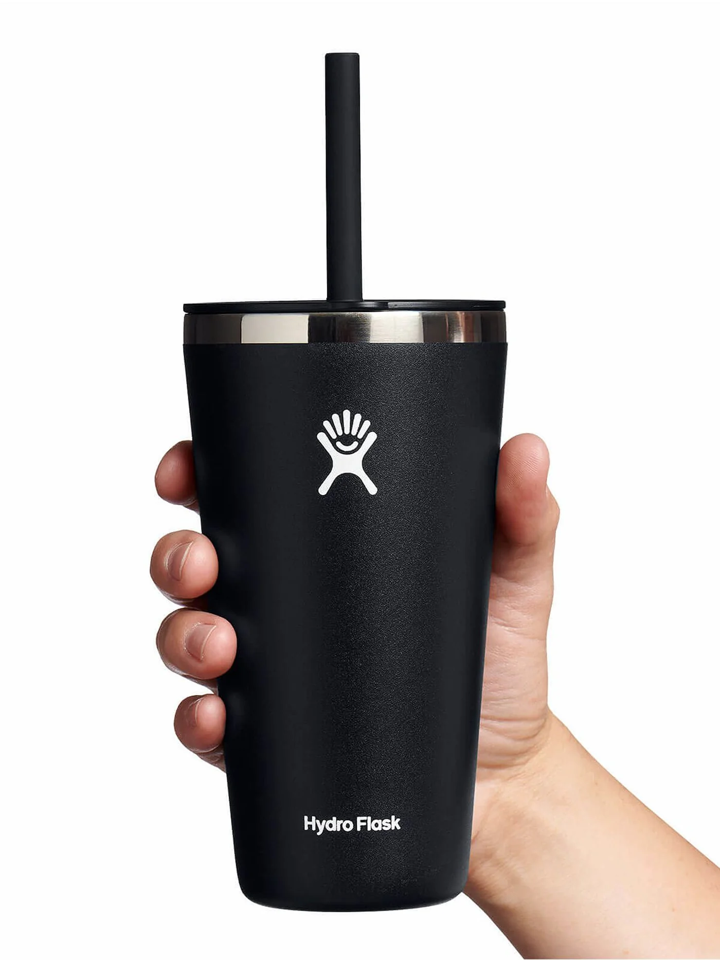28oz All Around Straw Lid Black Tumbler - Image 5