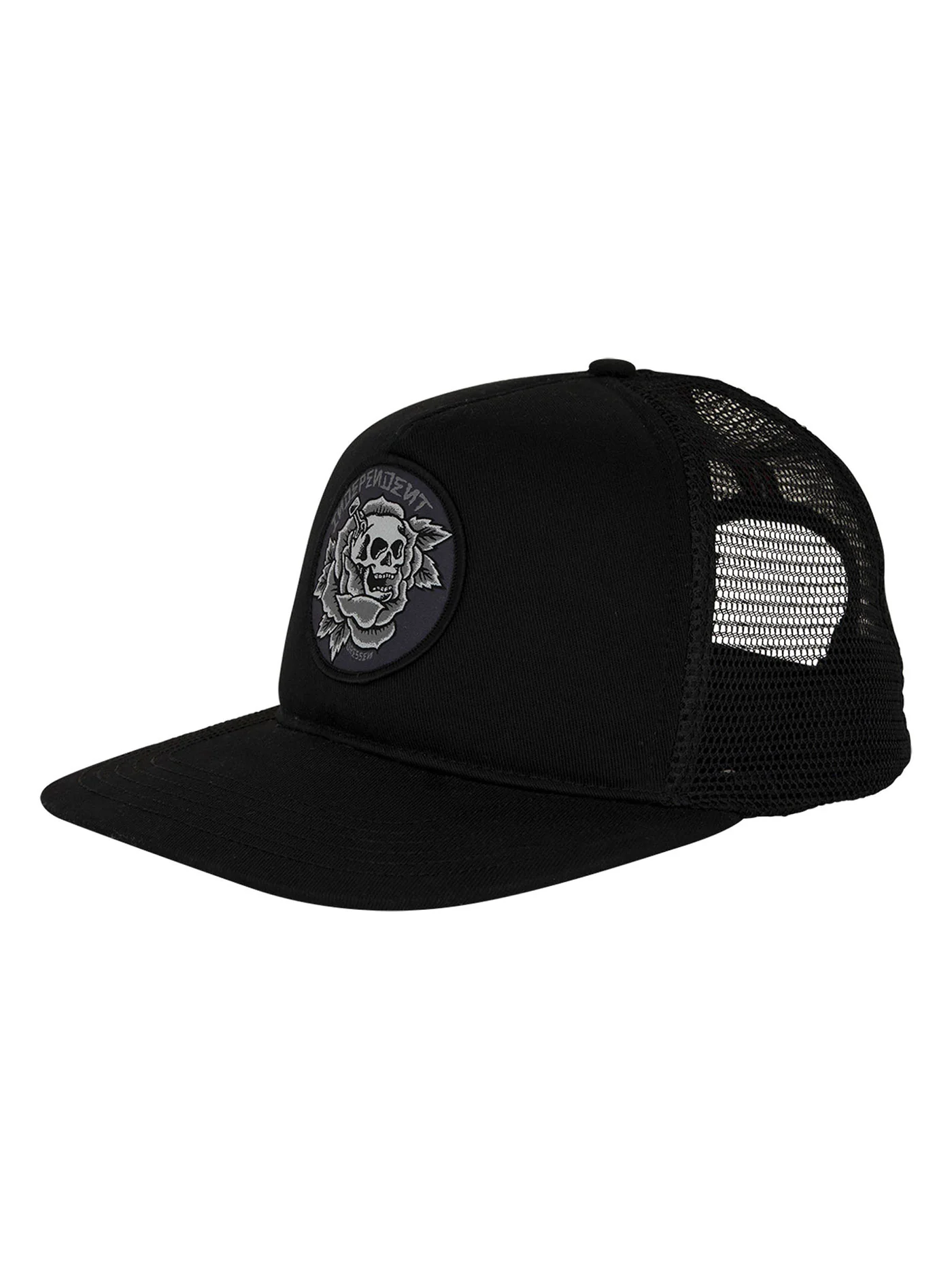 Dressen Skull Rose Snapback Hat - Image 2