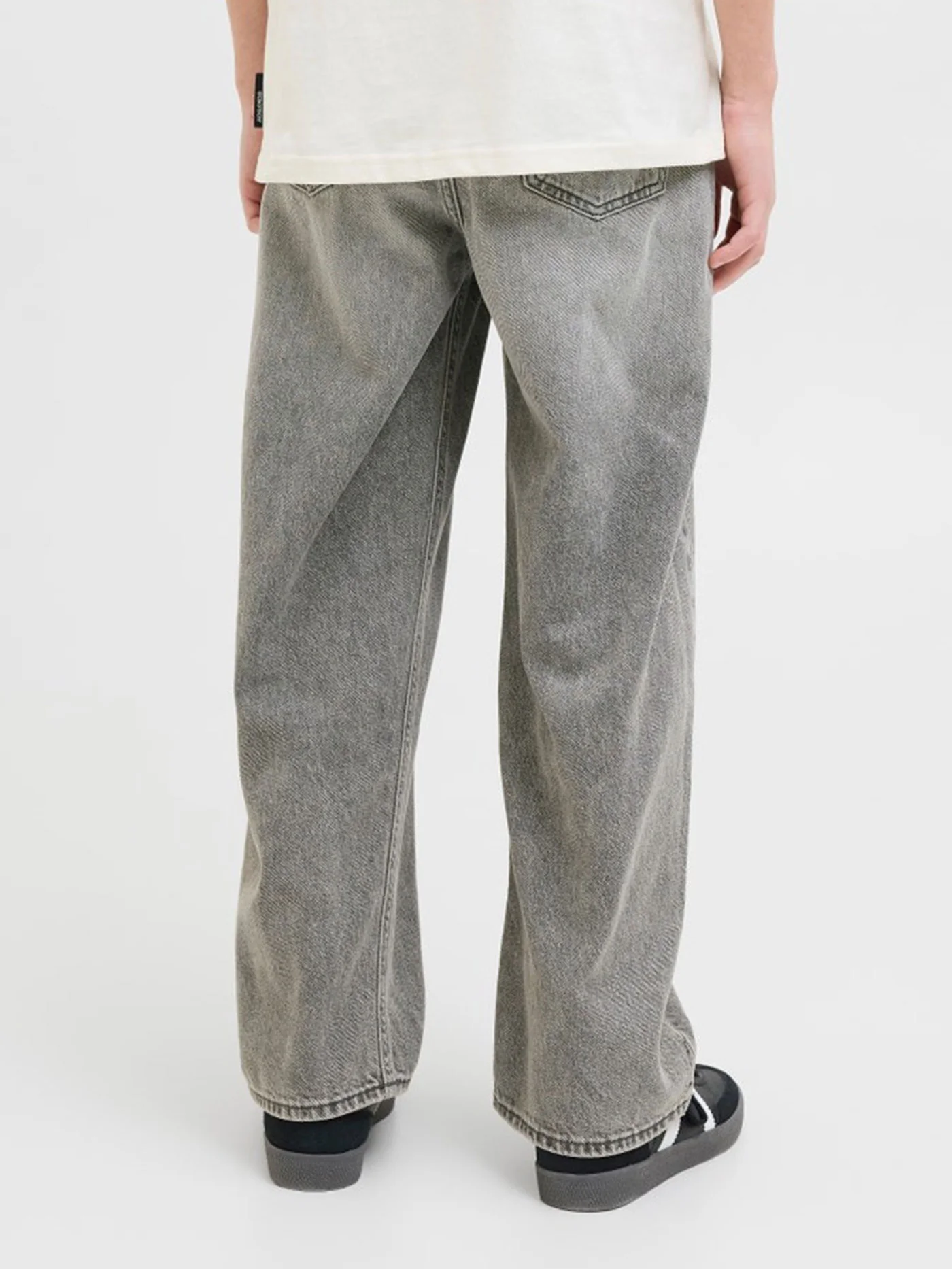 Ron Original Sq 204 Grey Denim Jeans (Boys 7-14) - Image 2