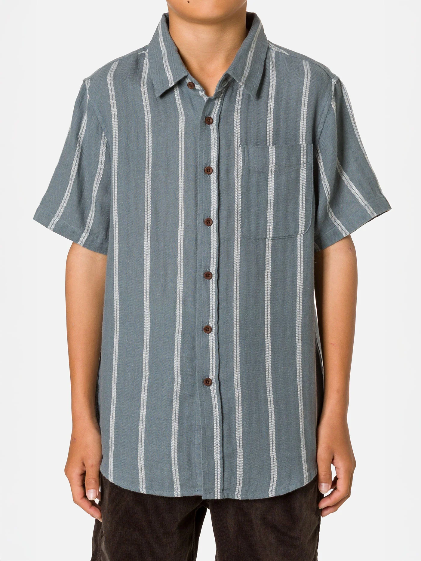 Alan Short Sleeve Buttondown Shirt (Youth 7-14)