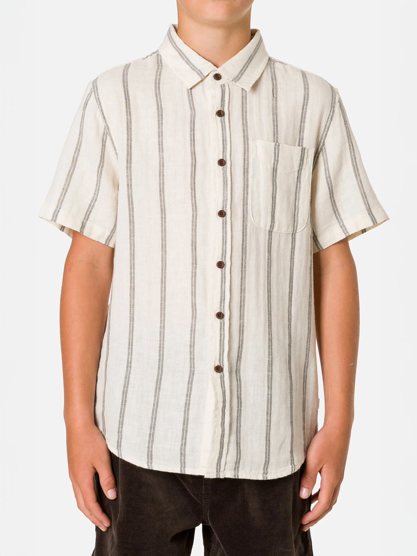 Alan Short Sleeve Buttondown Shirt (Youth 7-14) - Image 3