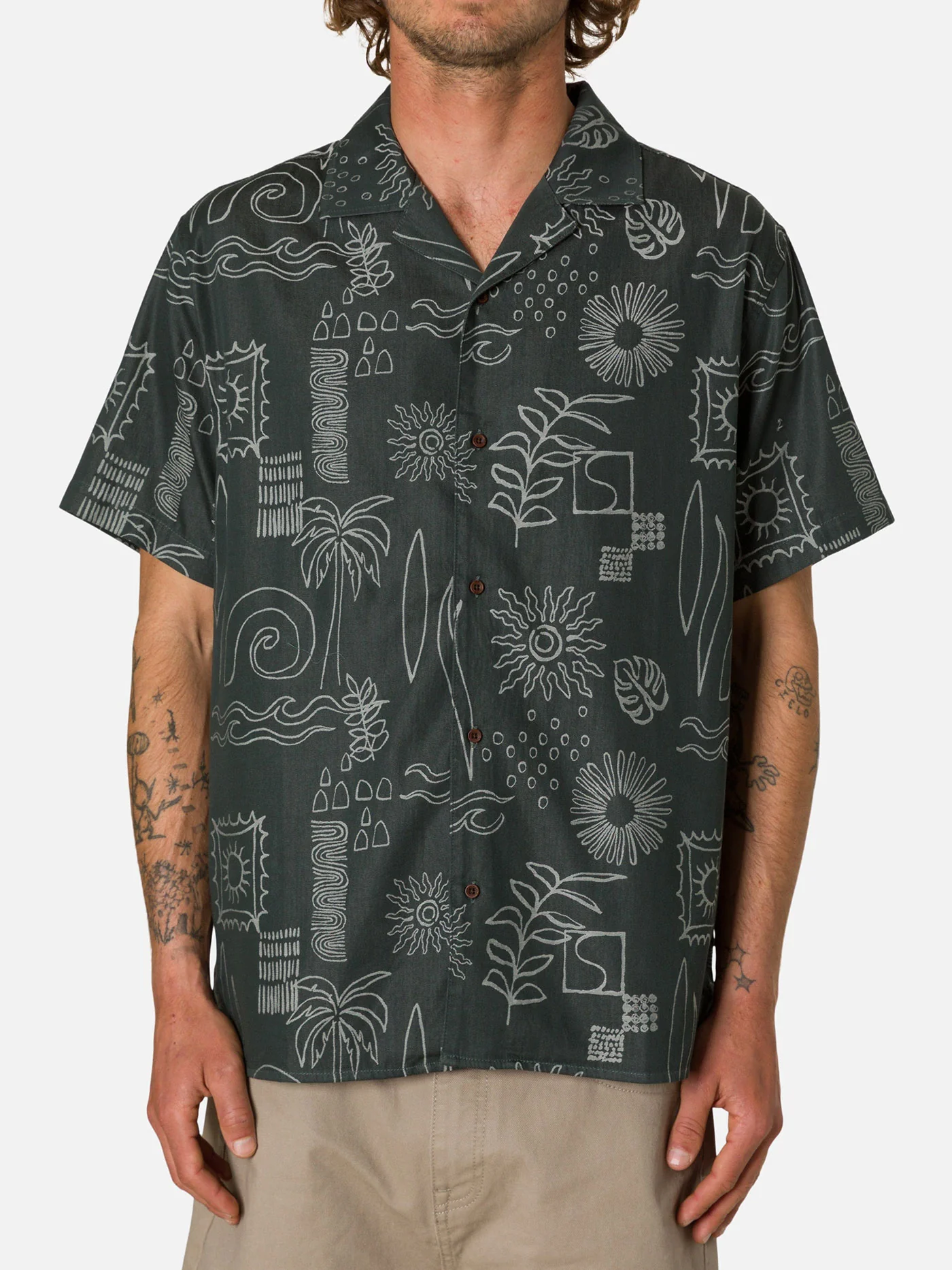 Habitat Short Sleeve Buttondown Shirt