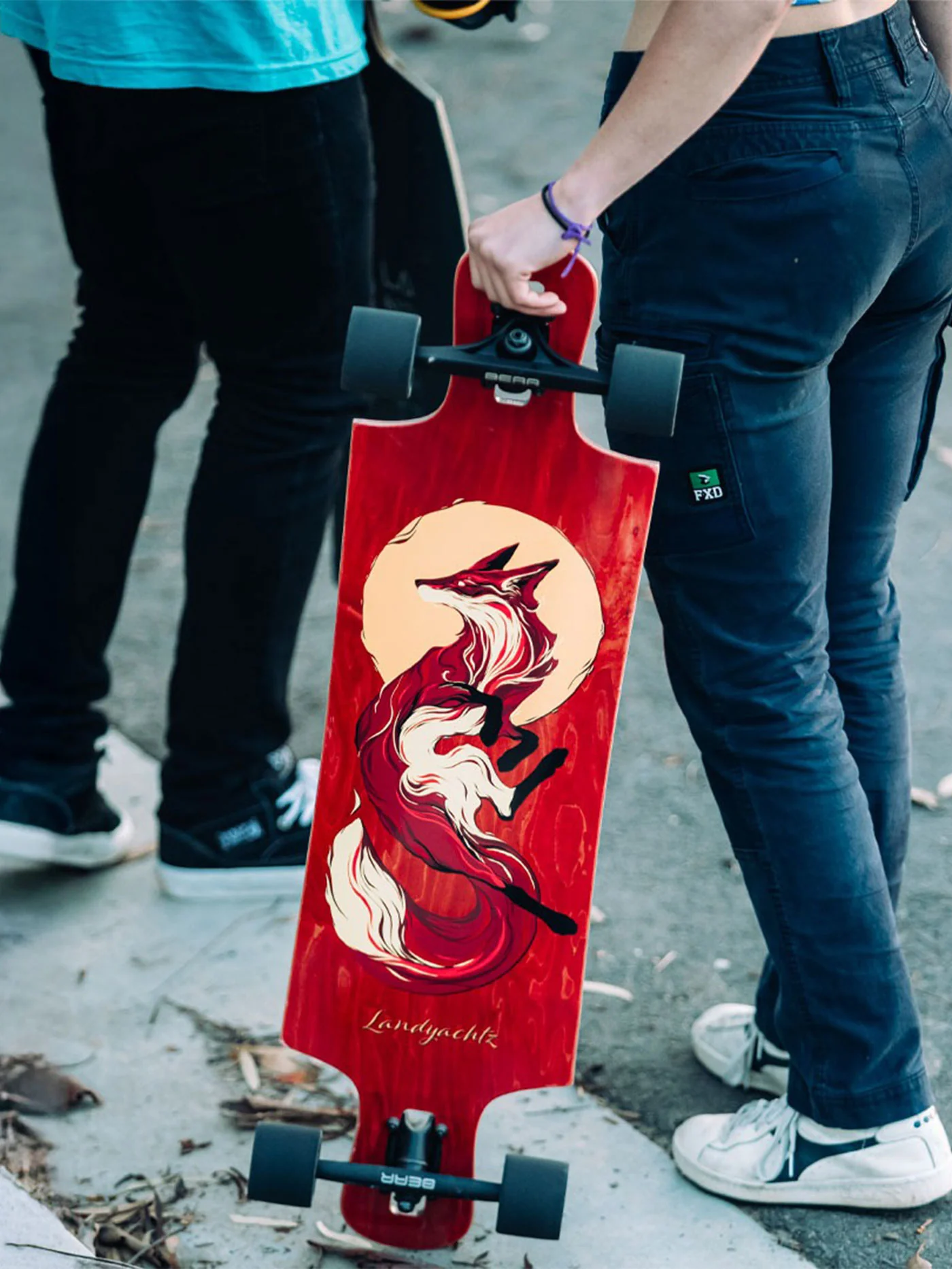 Drop Hammer Fox 10'' X 36.5'' Complete Longboard - Image 7