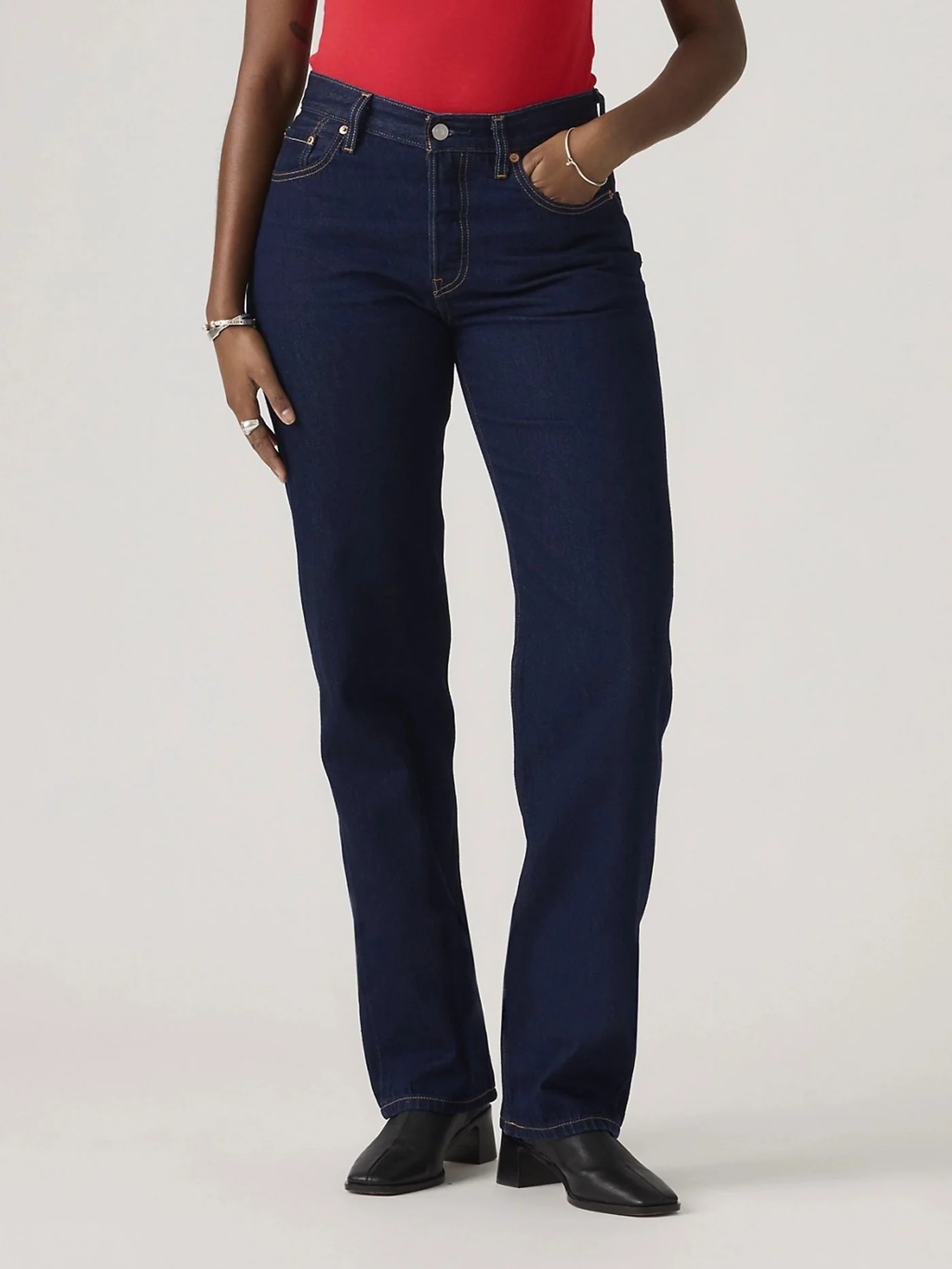 501 90s LW Deep Rinse Jeans - Image 2