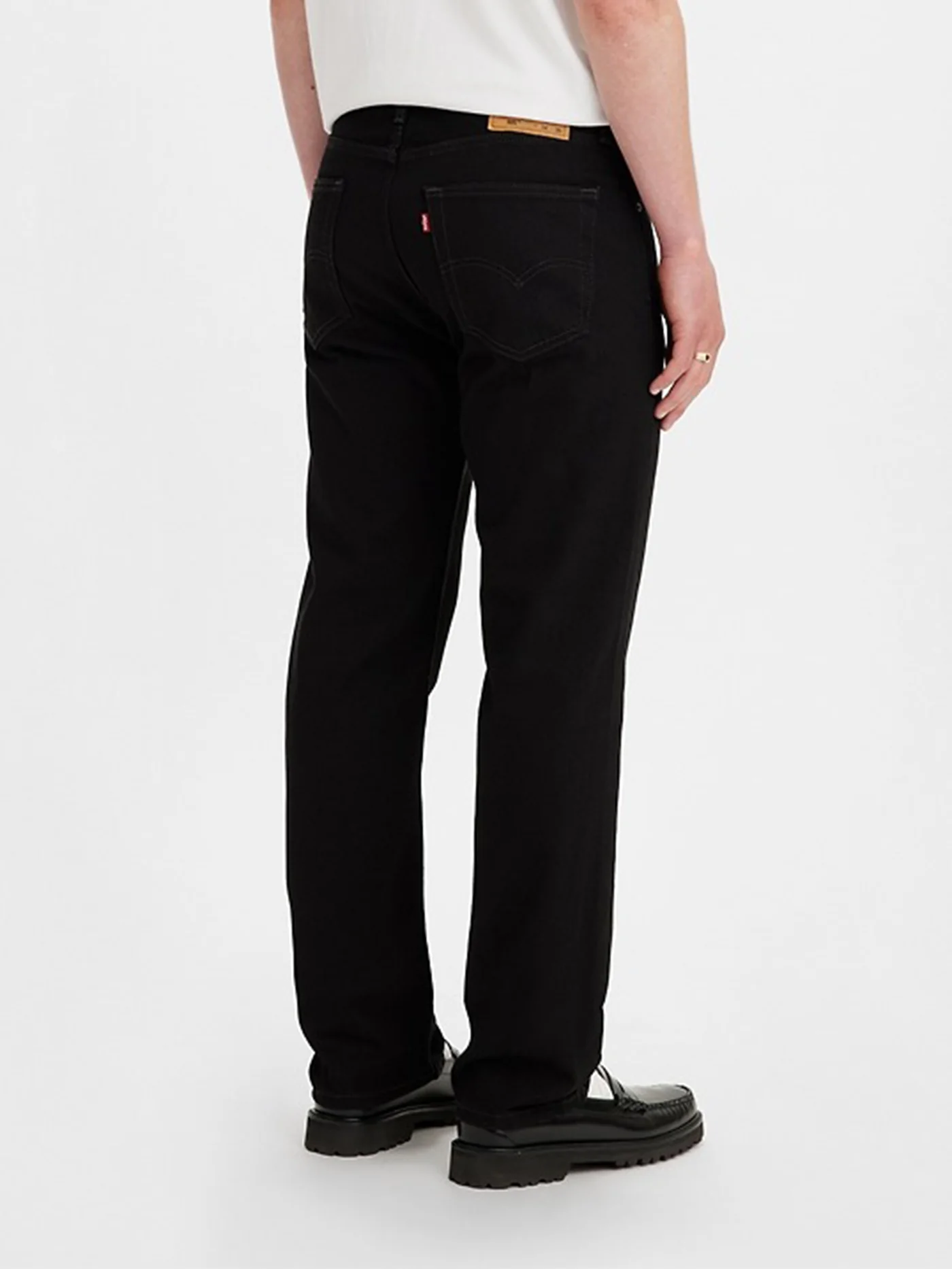 505 Regular Black Jeans - Image 3