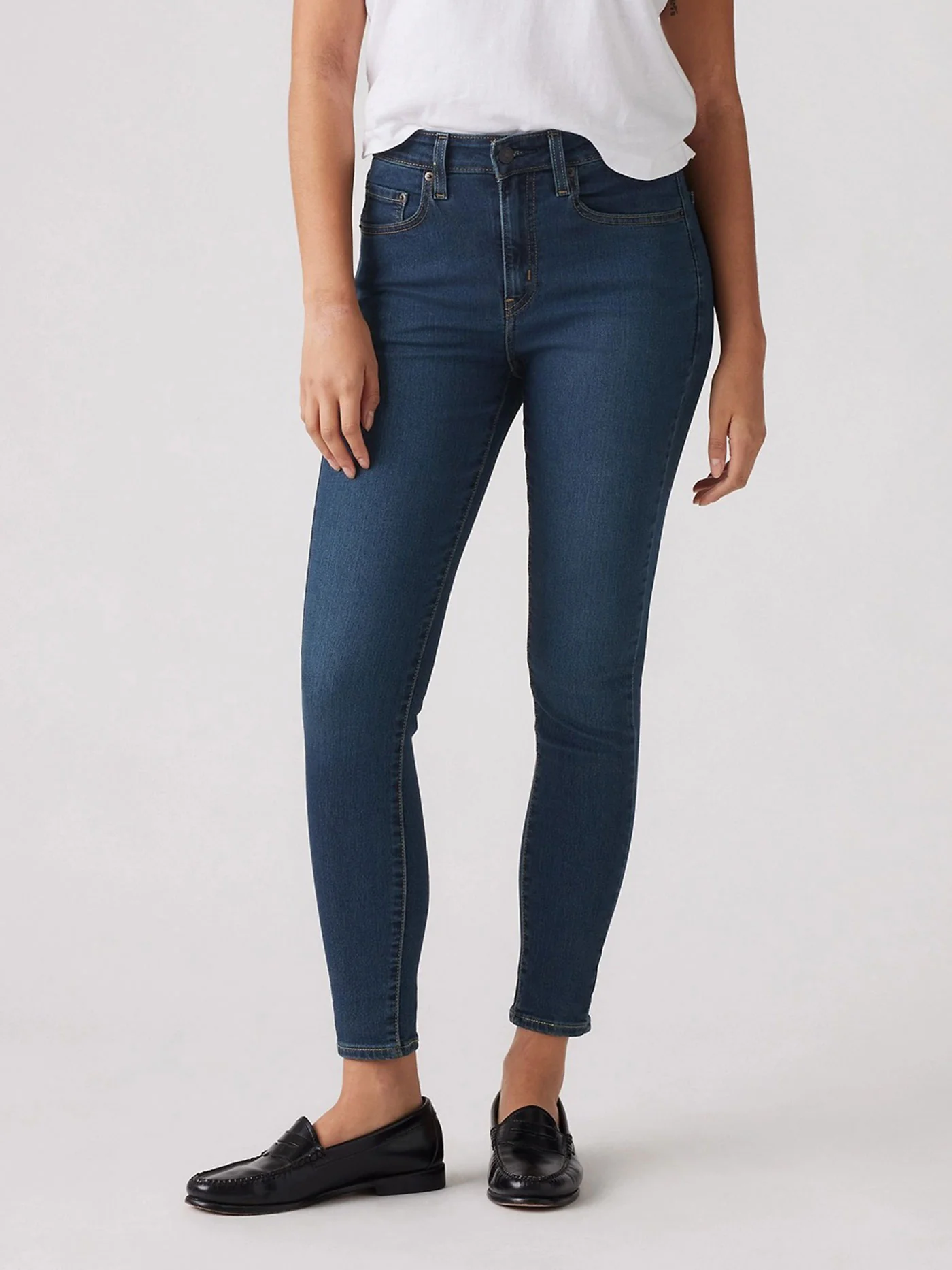 721 High Rise Skinny Eternal Indigo Dark Wash Jeans