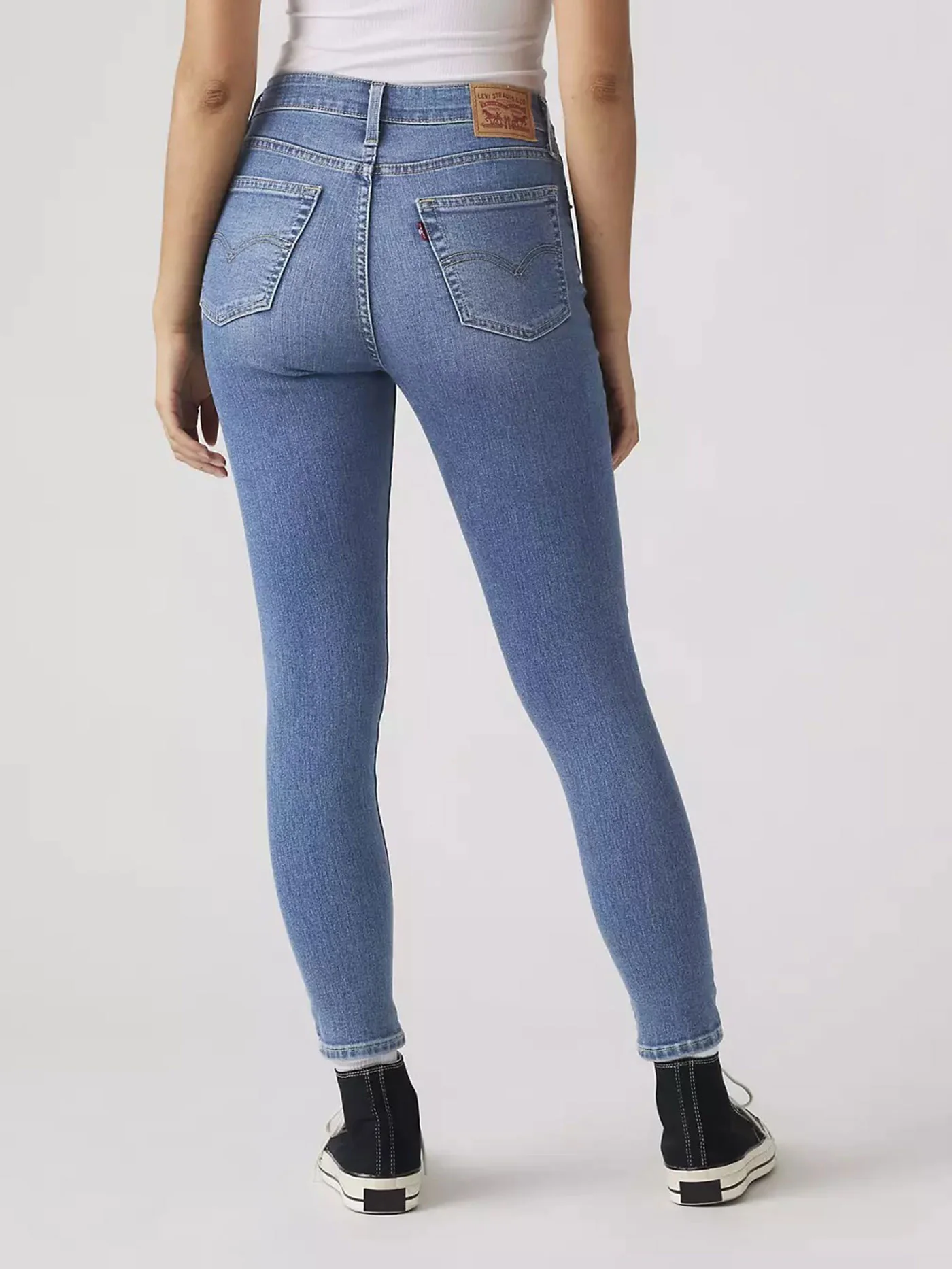721 High Rise Skinny Eternel Indigo Mid Jeans - Image 2