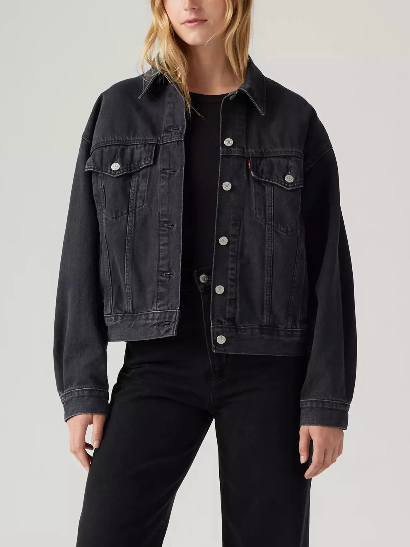 90s Trucker Road Less Traveled Jacket