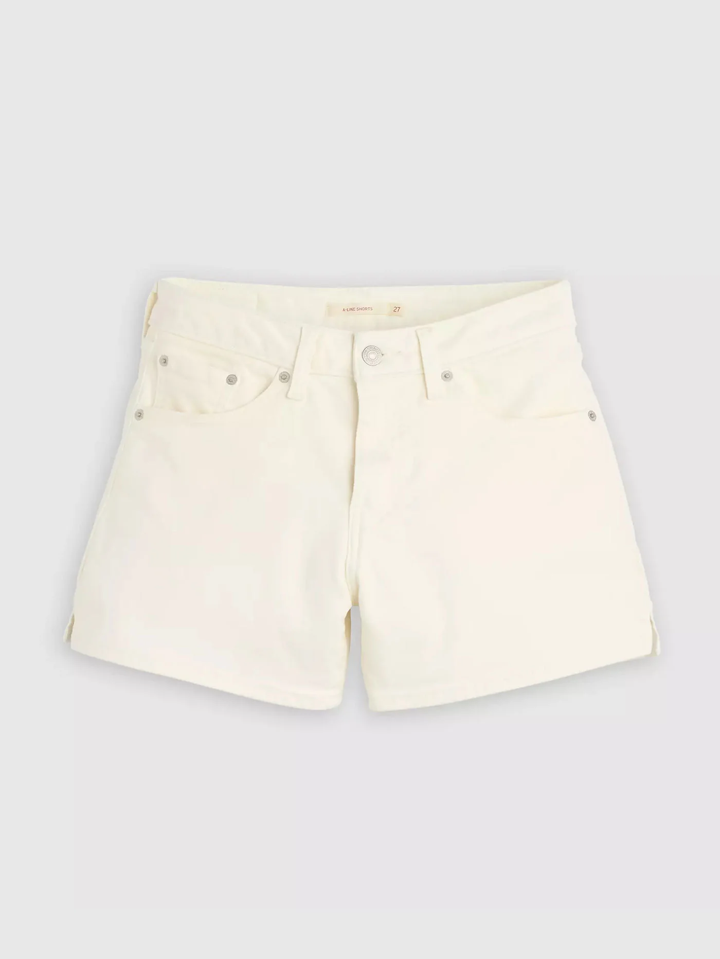 A-Line Ecru Outside Shorts - Image 4