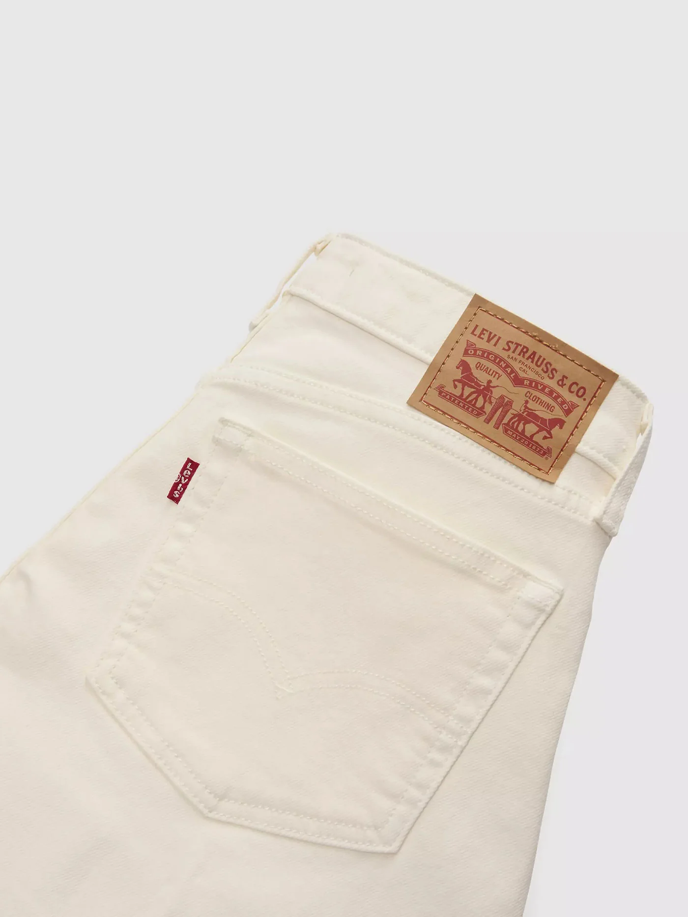 A-Line Ecru Outside Shorts - Image 5