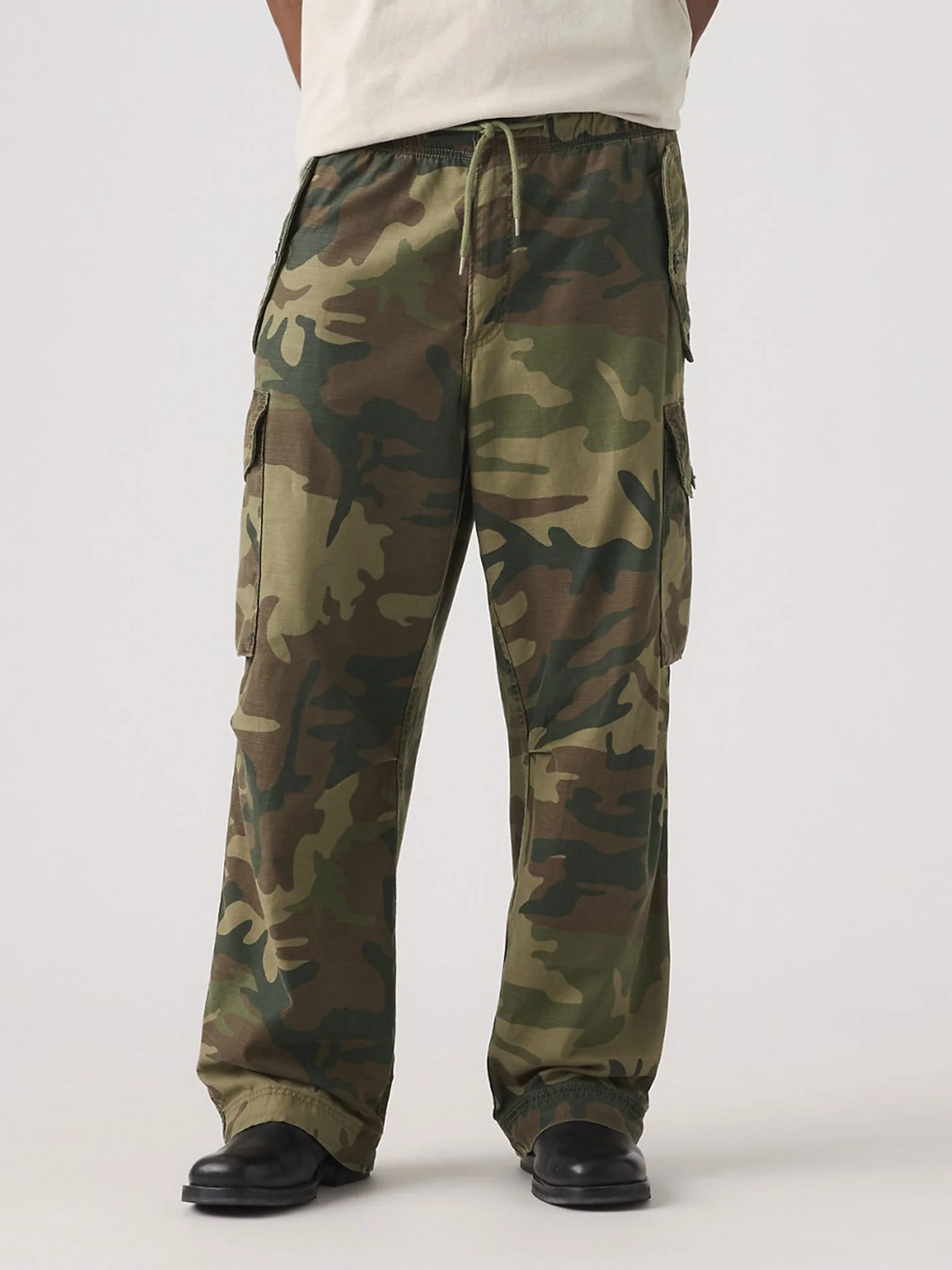 Baggy Field Cargo Phalarope Camo Print Demitasse Pants