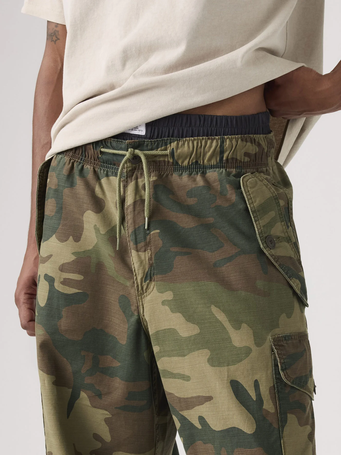 Baggy Field Cargo Phalarope Camo Print Demitasse Pants - Image 4