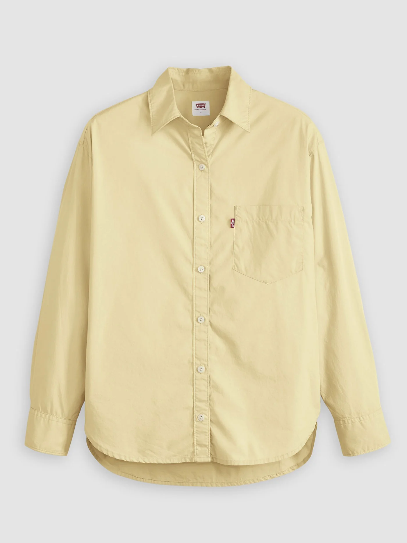 Harlie Boyfriend French Vanilla GD Long Sleeve Buttondown Shirt - Image 4