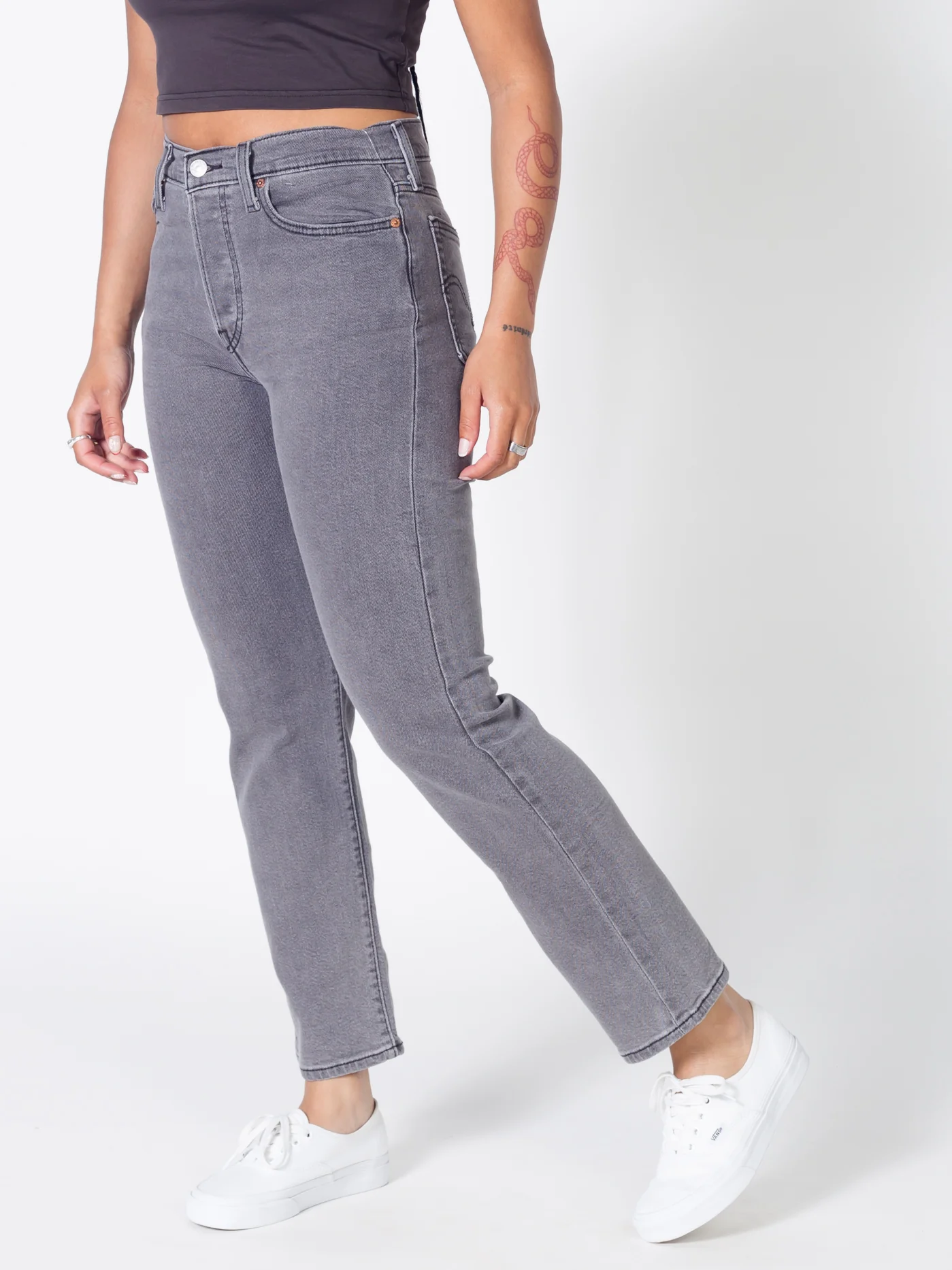 Wedgie Straight Cosmic Comet Jeans - Image 4