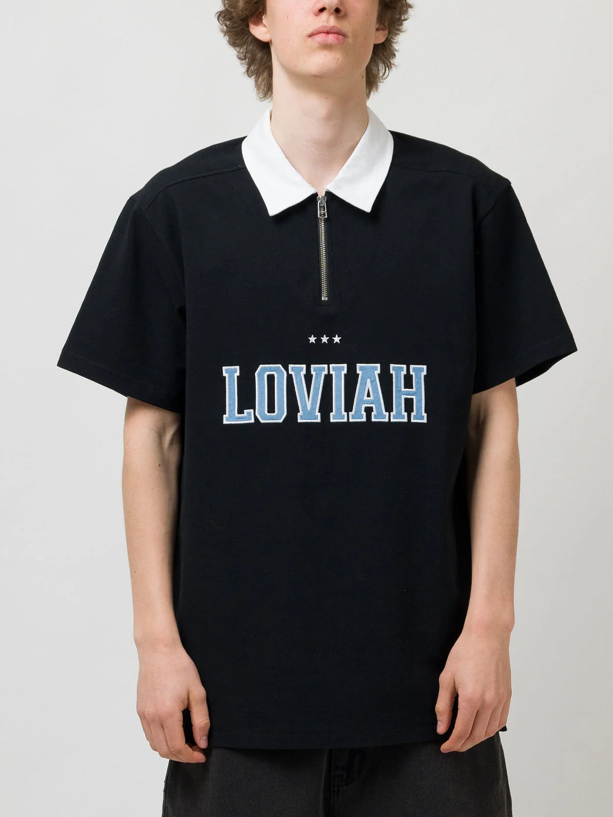 Jeans Short Sleeve Polo - Image 10
