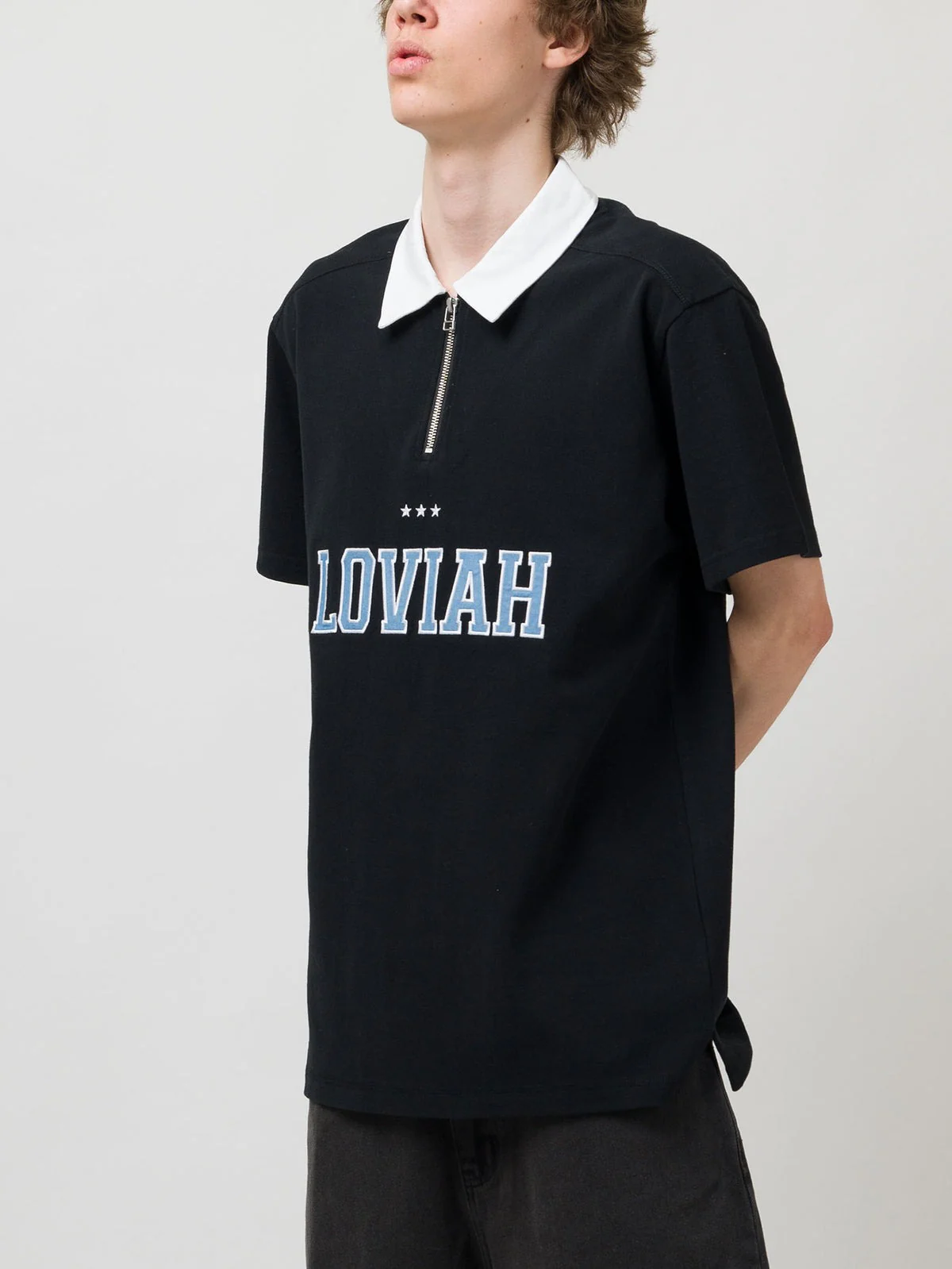Jeans Short Sleeve Polo - Image 11