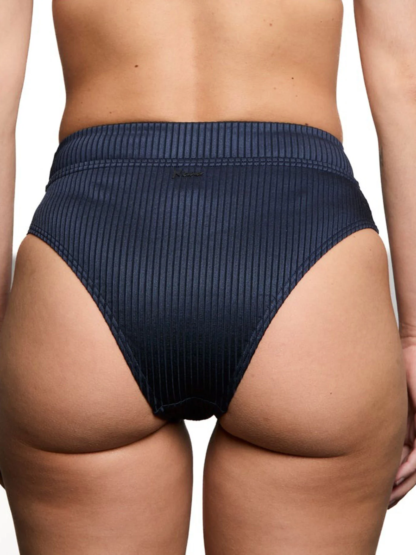 Genevieve Shiny Rib Bikini Bottom - Image 8