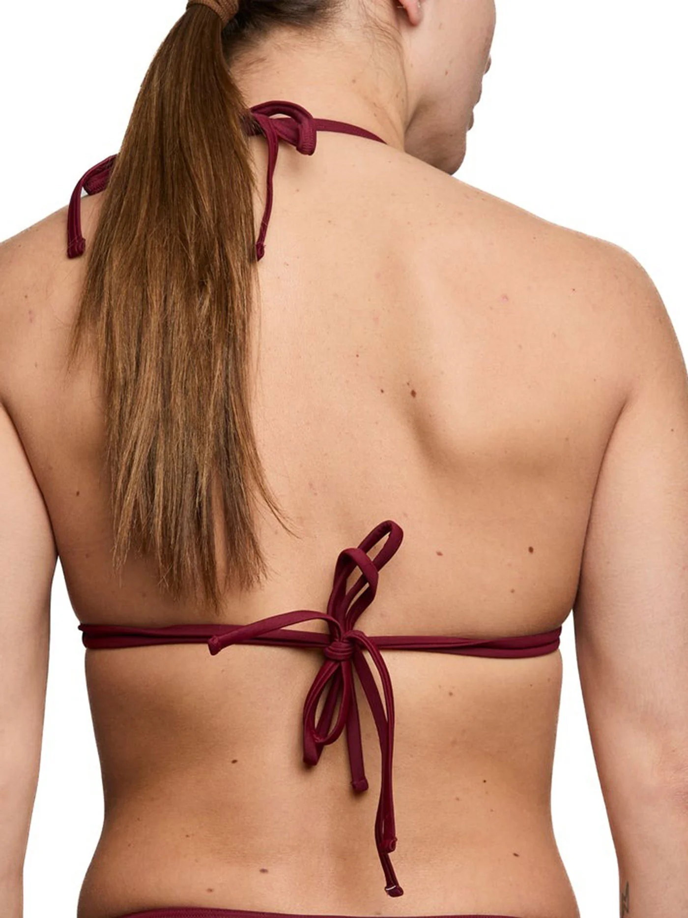 Natalia Binding Shiny Rib Bikini Top - Image 2