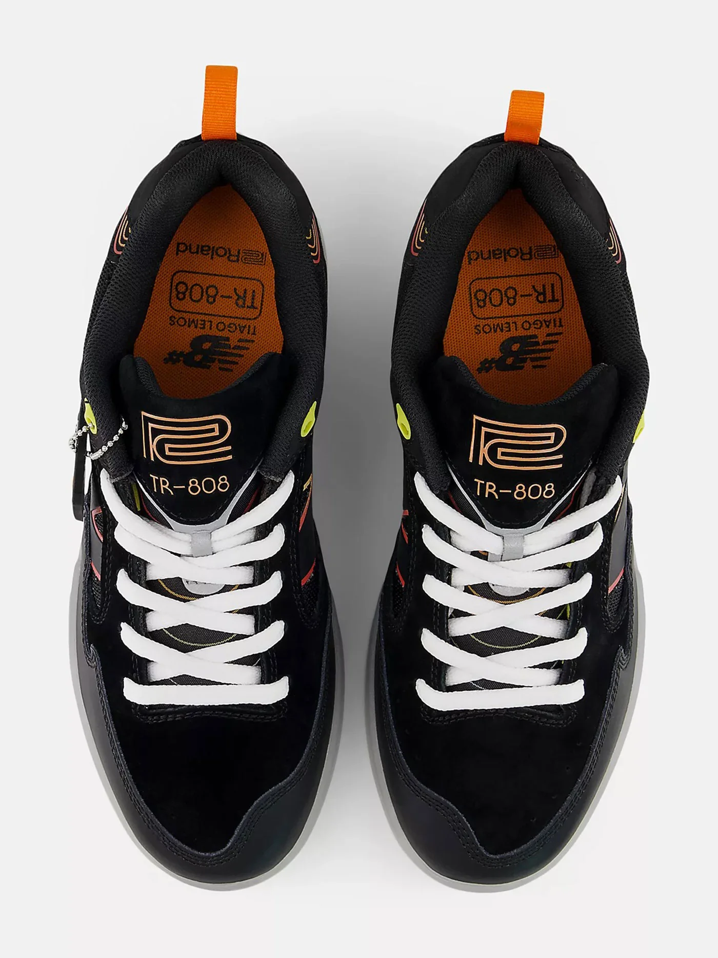 Tiago x Roland 808 Lite Black/Orange/Ice Shoes - Image 4