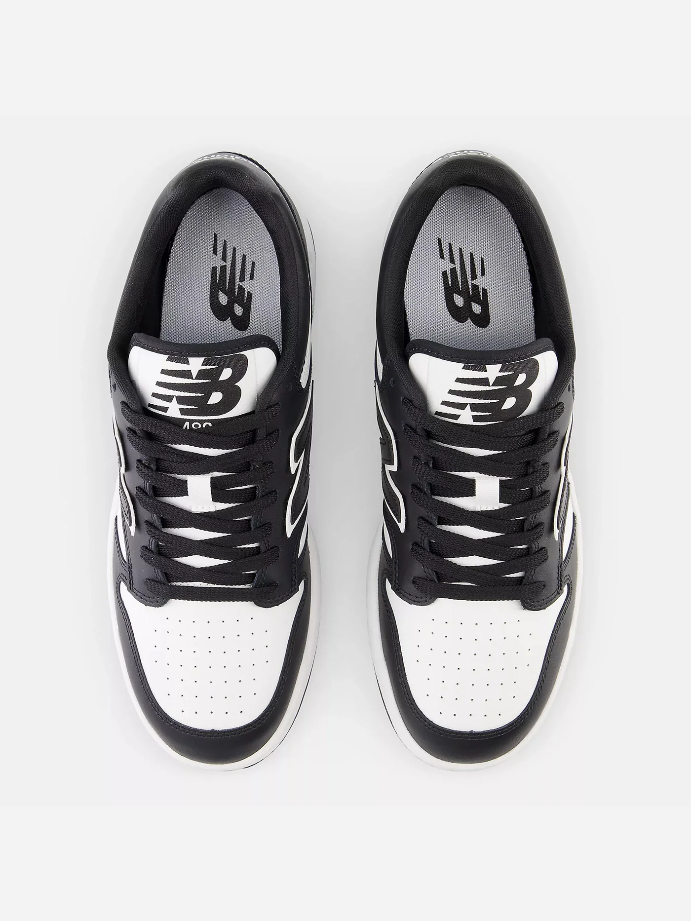 480 Blanc/Noir Shoes - Image 4