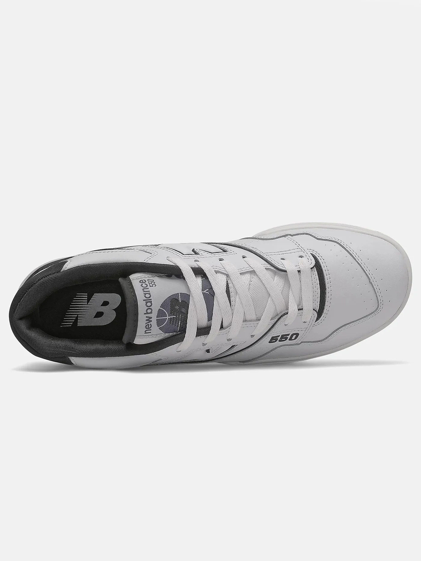 550 White/Black Shoes - Image 4