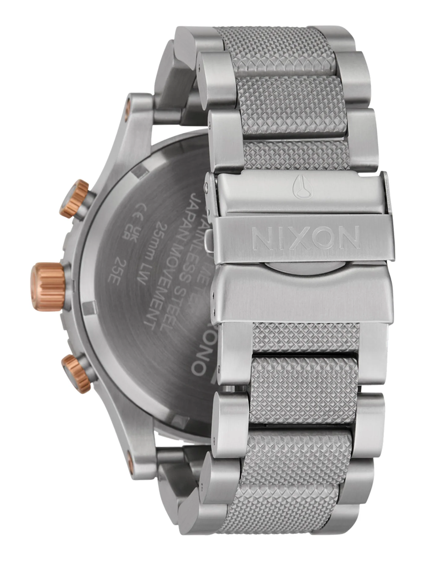 51-30 Chrono Silver/Gold Pink/Black Watch - Image 3