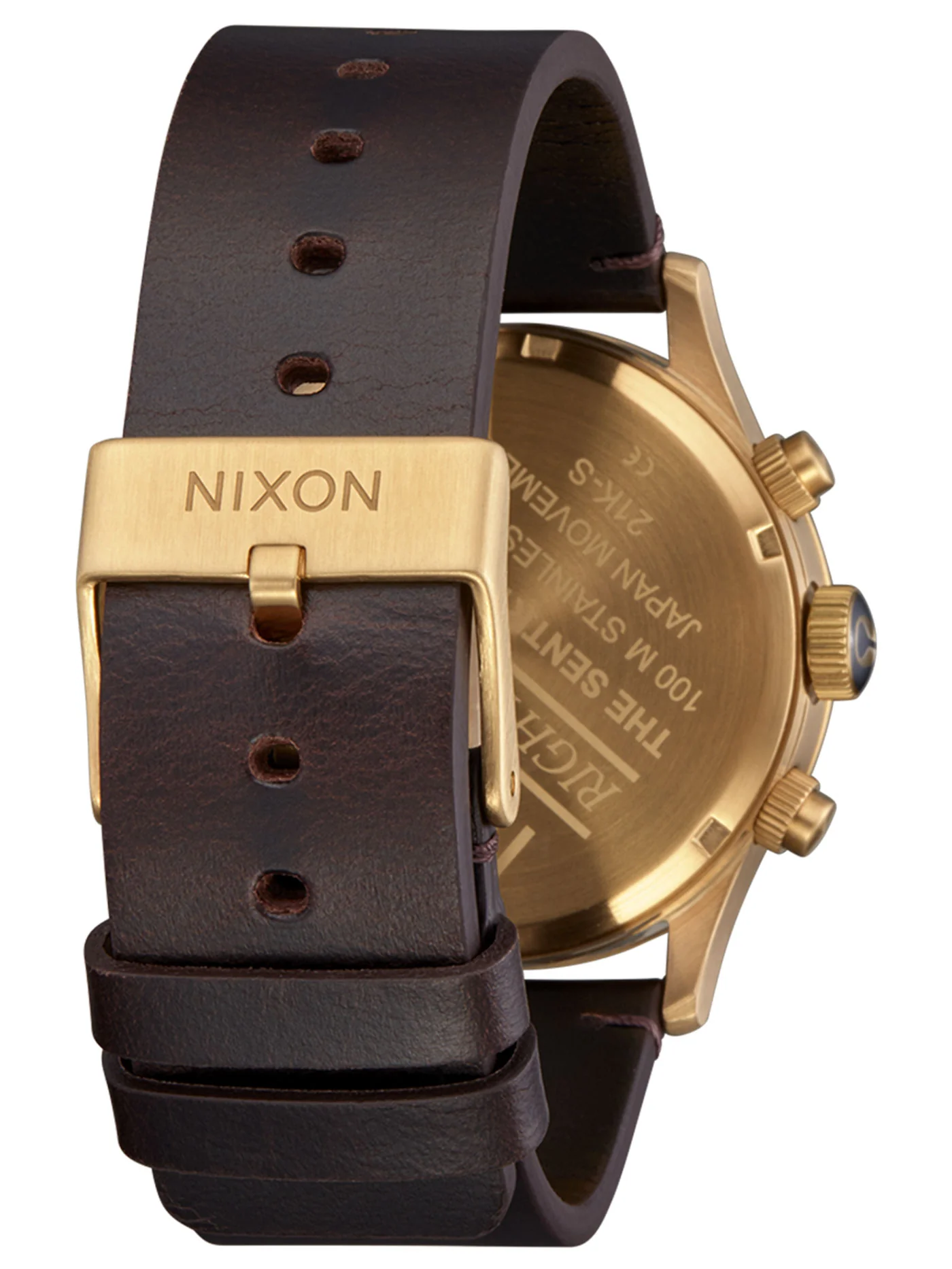 Sentry Chrono Leather Watch - Image 3