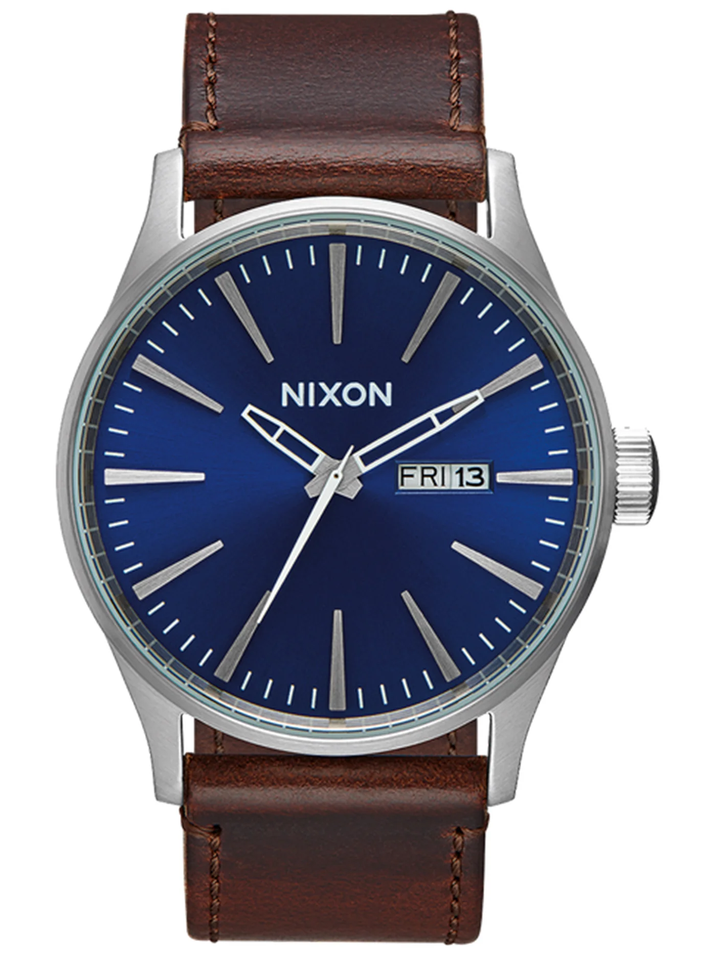 Sentry Leather Blue/Brown Watch