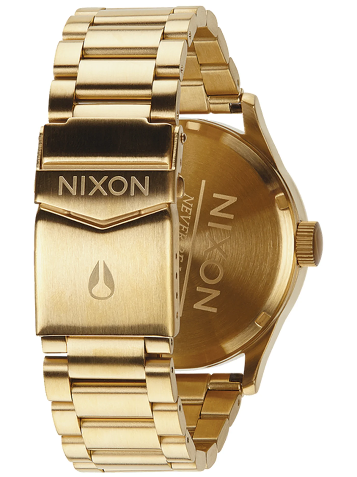 Sentry Stainless Steel All Gold/Black Watch - Image 3